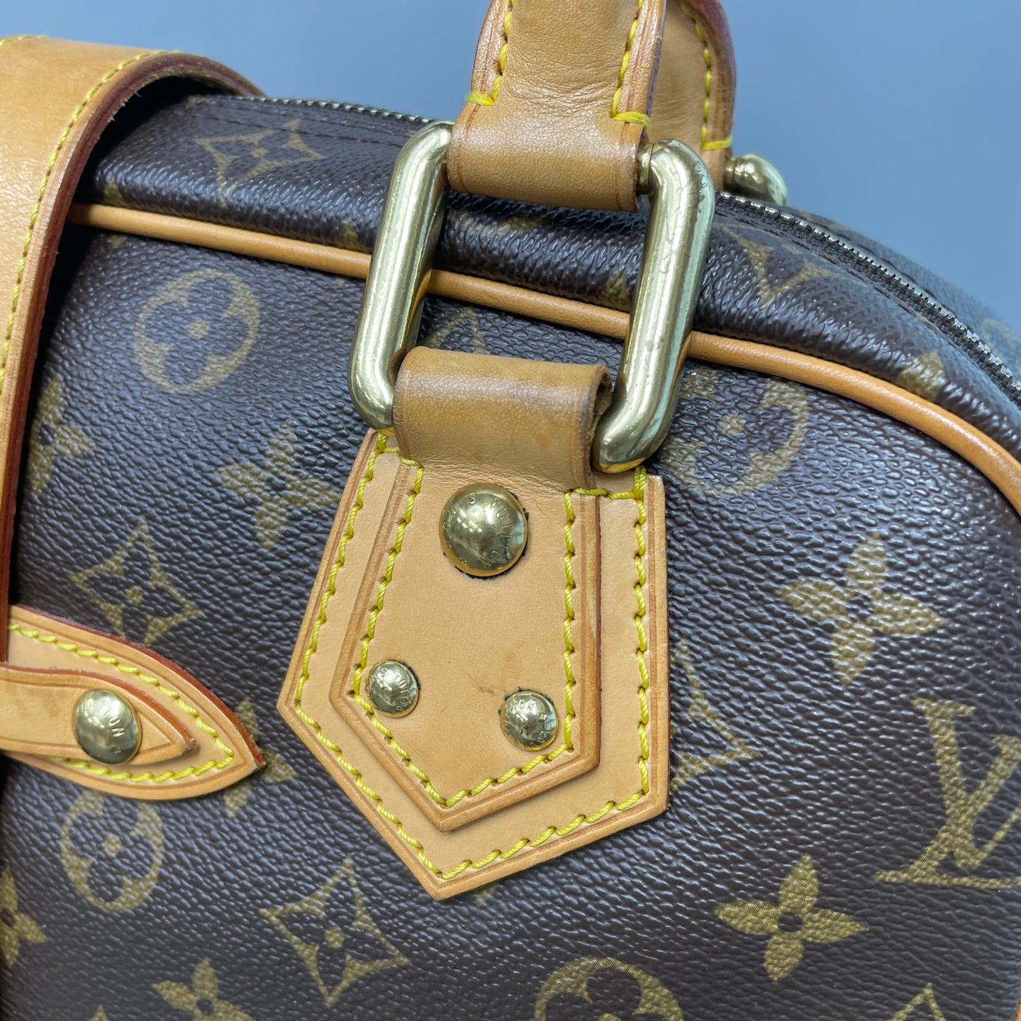 Louis Vuitton - Manhattan - Leather - Brown - (Medium)
