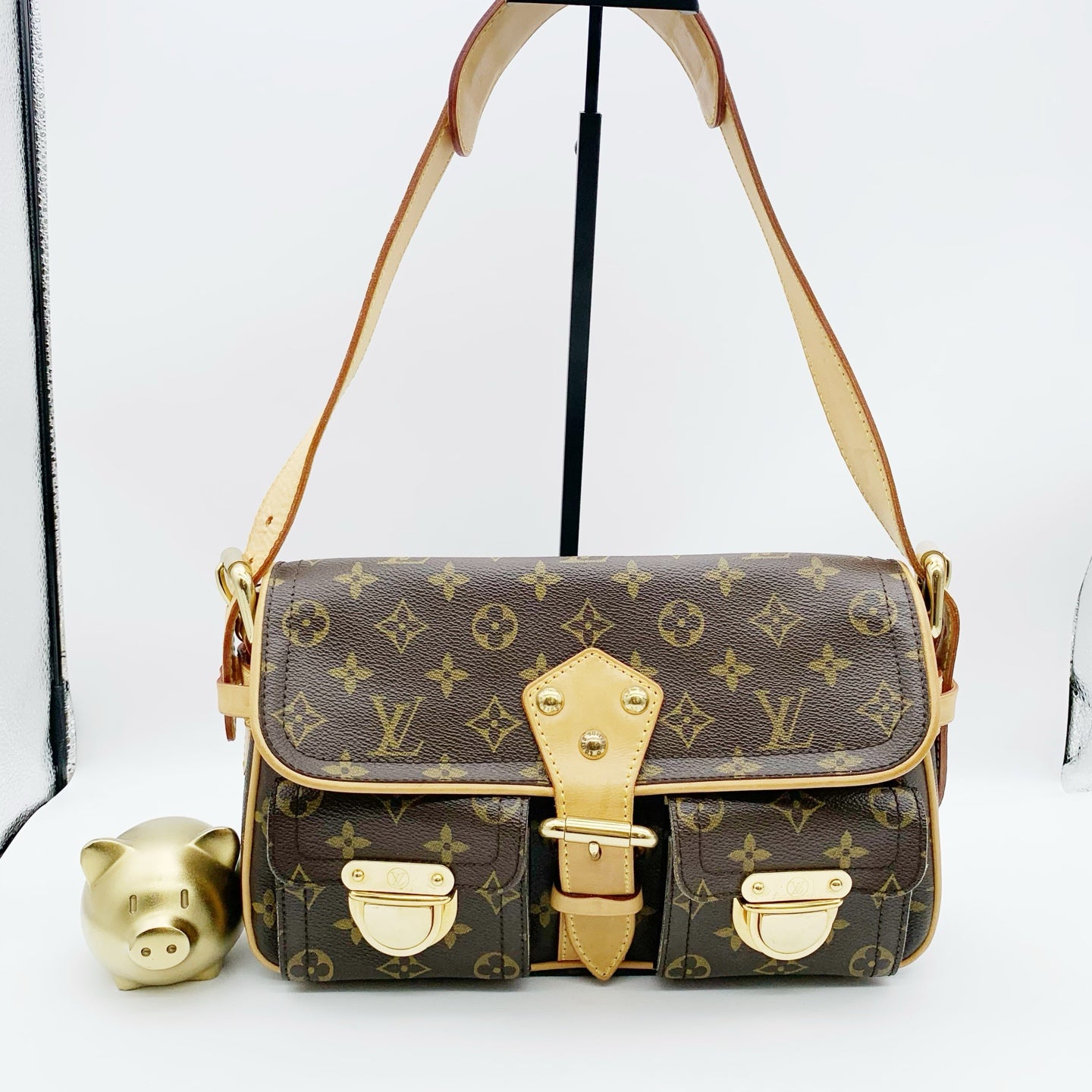 Louis Vuitton - Manhattan PM - Leather - Brown - (small)