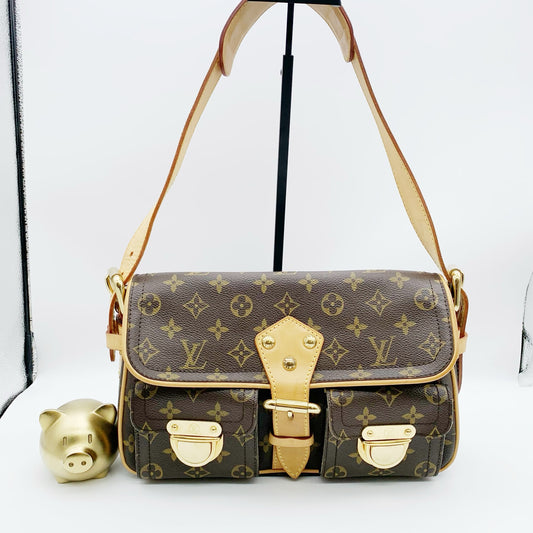 Louis Vuitton - Manhattan PM - Leather - Brown - (small)
