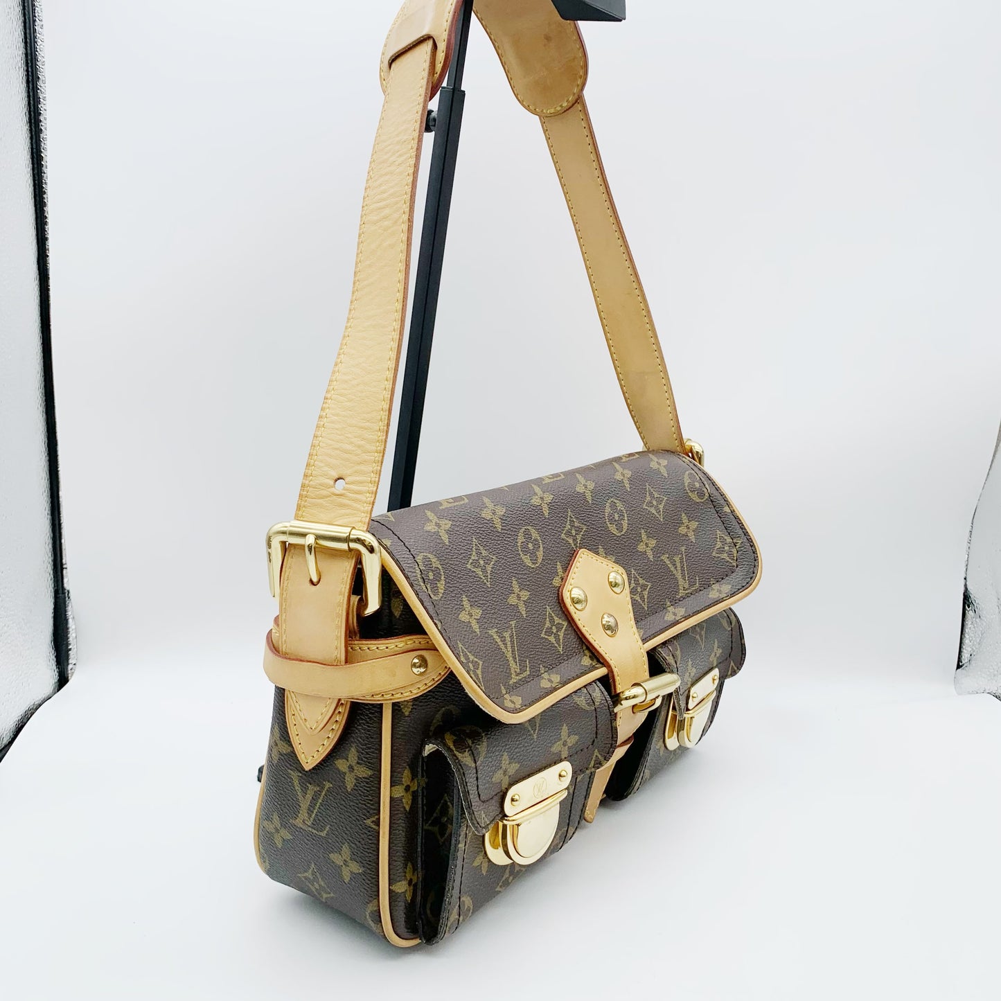 Louis Vuitton - Manhattan PM - Leather - Brown - (small)