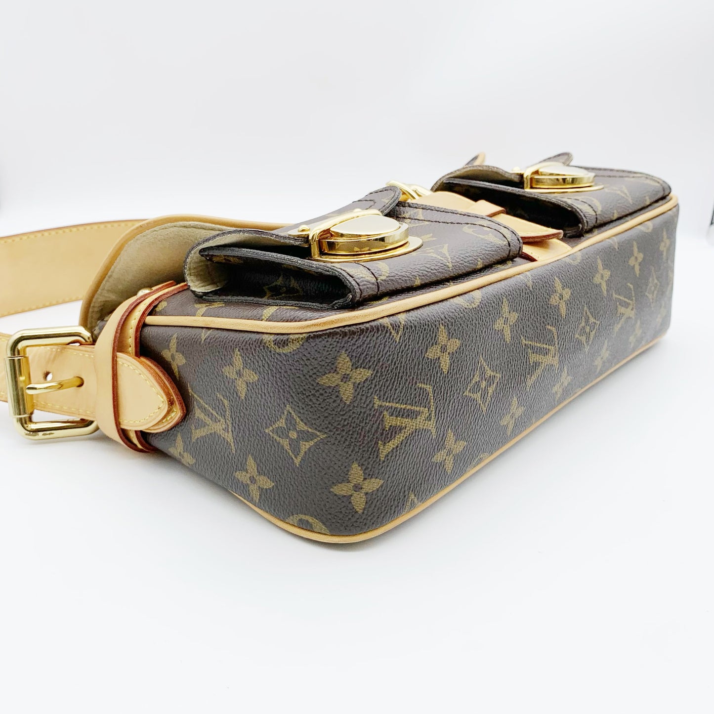 Louis Vuitton - Manhattan PM - Leather - Brown - (small)