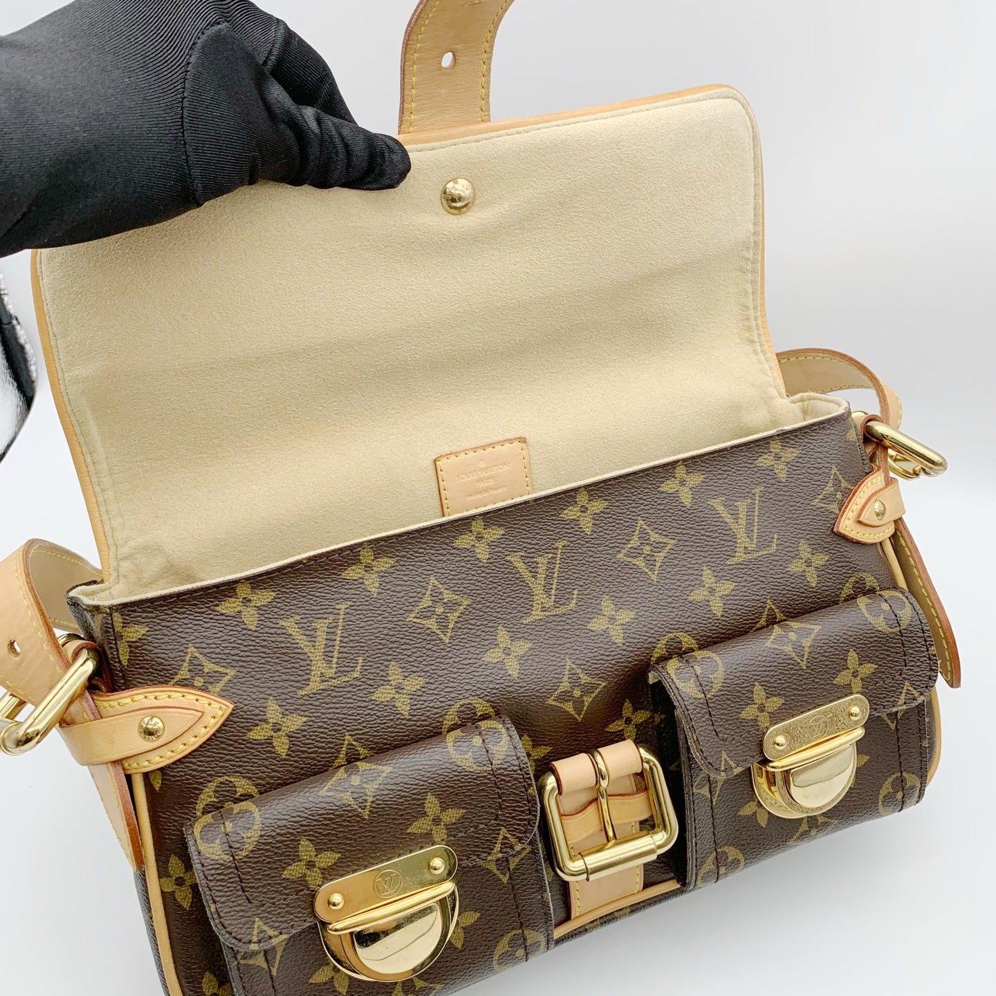 Louis Vuitton - Manhattan PM - Leather - Brown - (small)