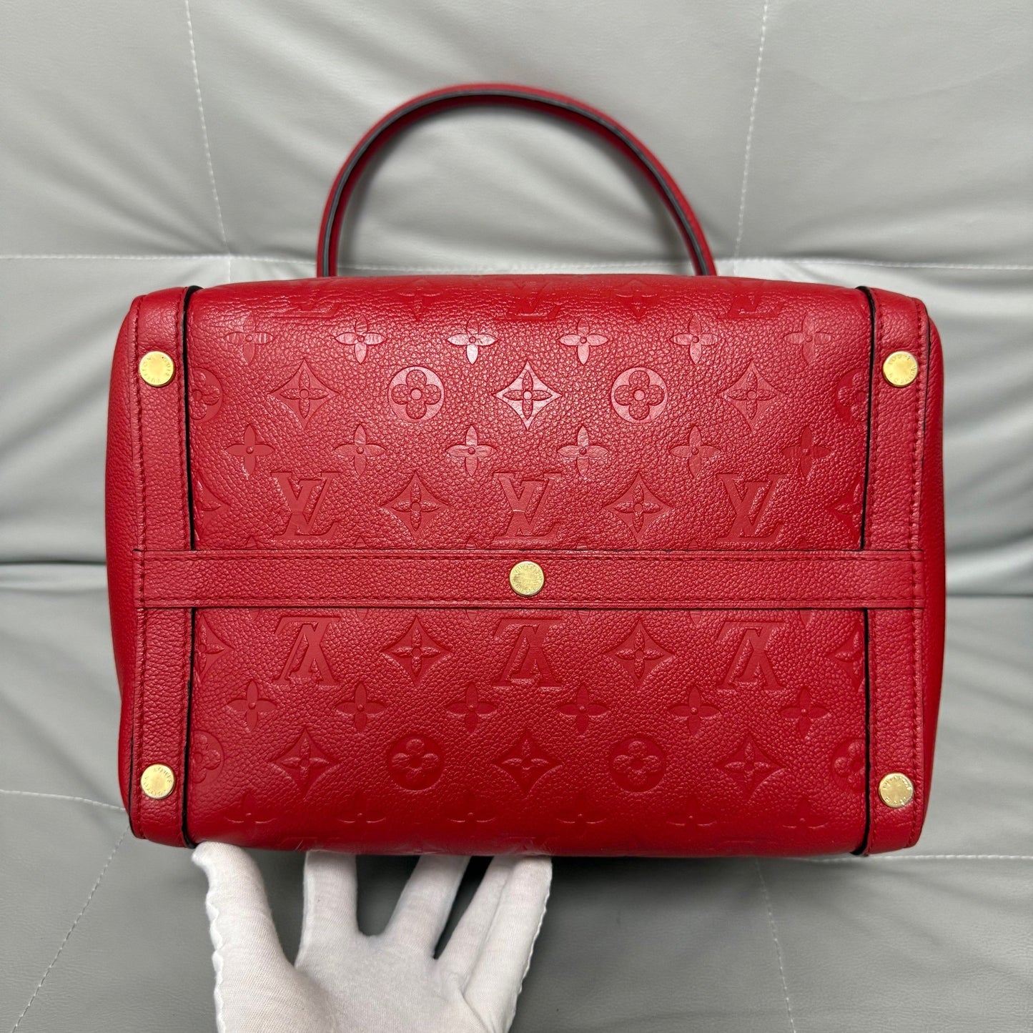 Louis Vuitton - Marais - Leather - Red - (medium)