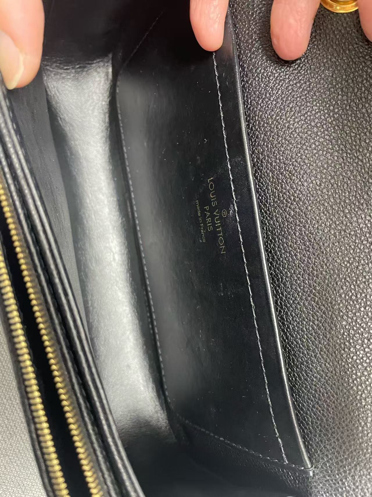 Louis Vuitton - Marceau - Embossed Monogram Empreinte leather - Black - (Small)