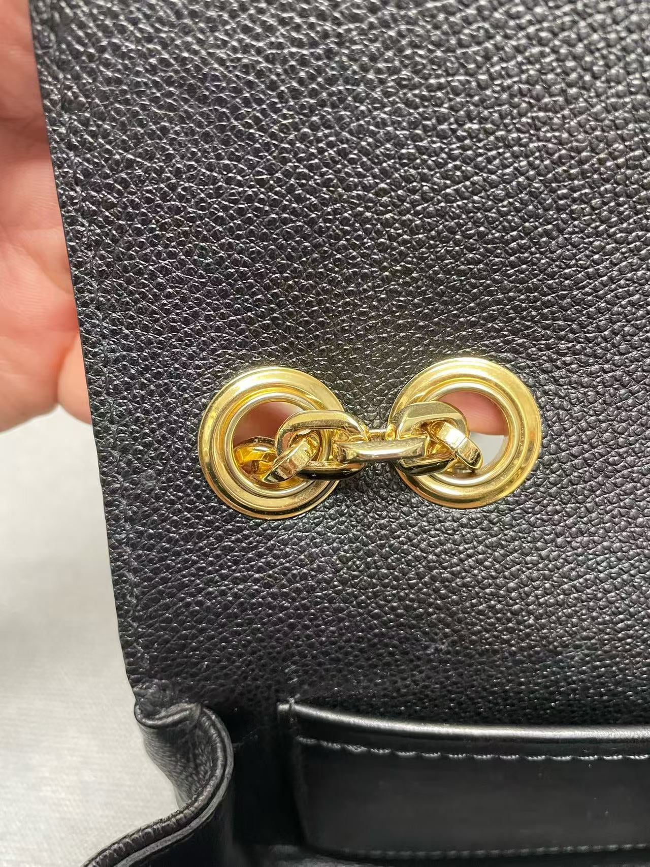 Louis Vuitton - Marceau - Embossed Monogram Empreinte leather - Black - (Small)