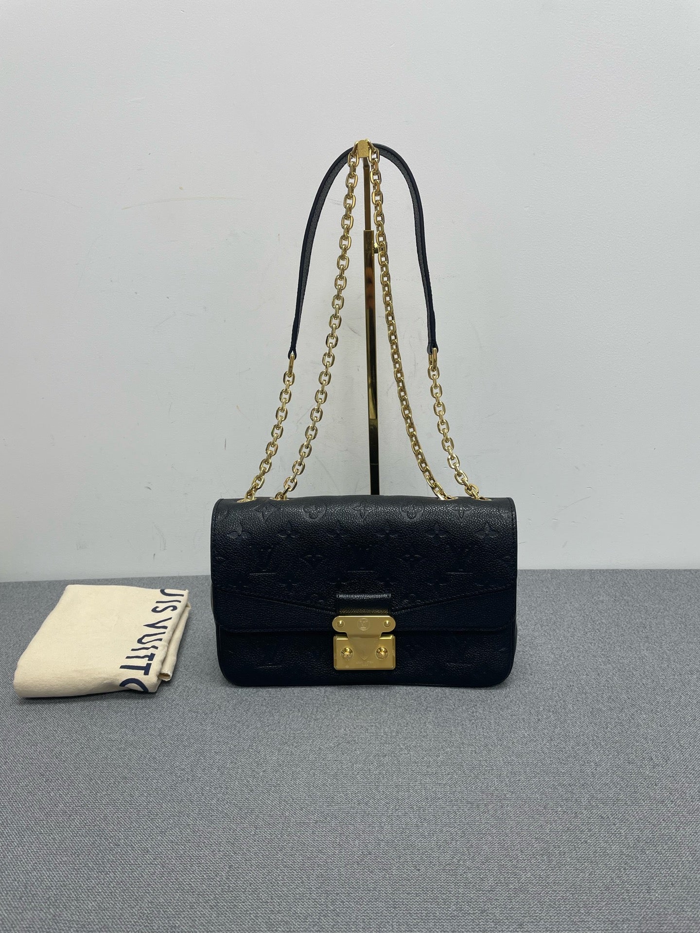 Louis Vuitton - Marceau - Leather - Black - (mini)