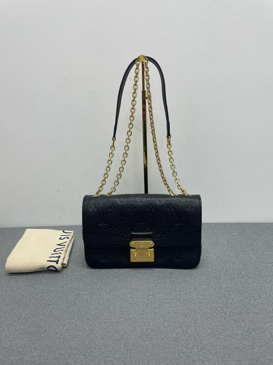 Louis Vuitton - Marceau - Leather - Black - (mini)