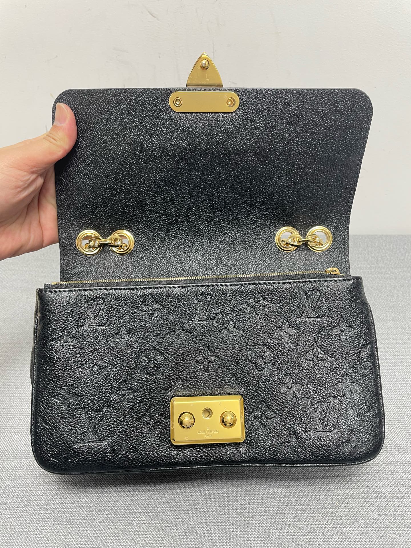 Louis Vuitton - Marceau - Leather - Black - (mini)