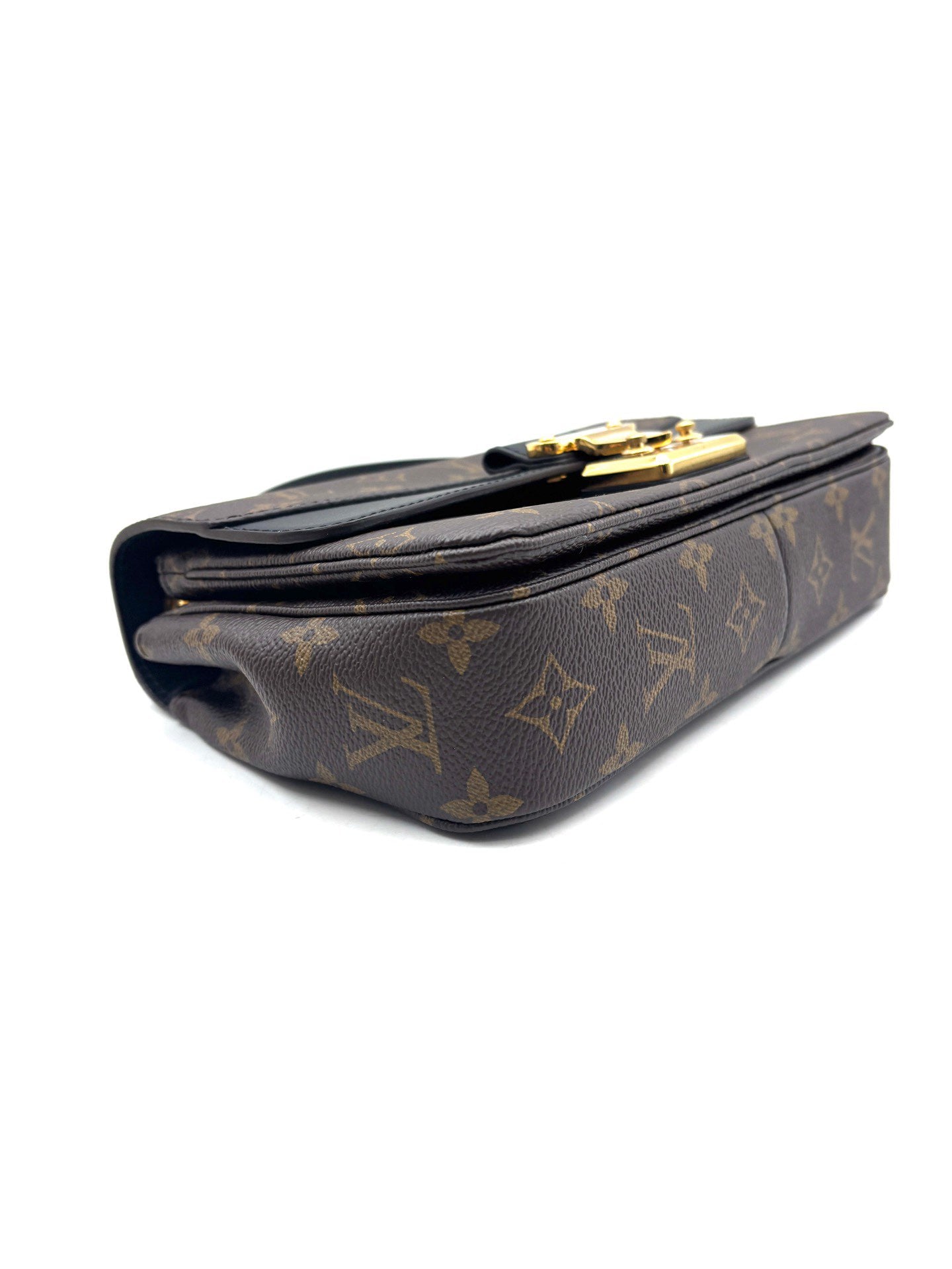 Louis Vuitton - Marceau - Monogram coated canvas with cowhide leather trim - Brown with black trim - (small)