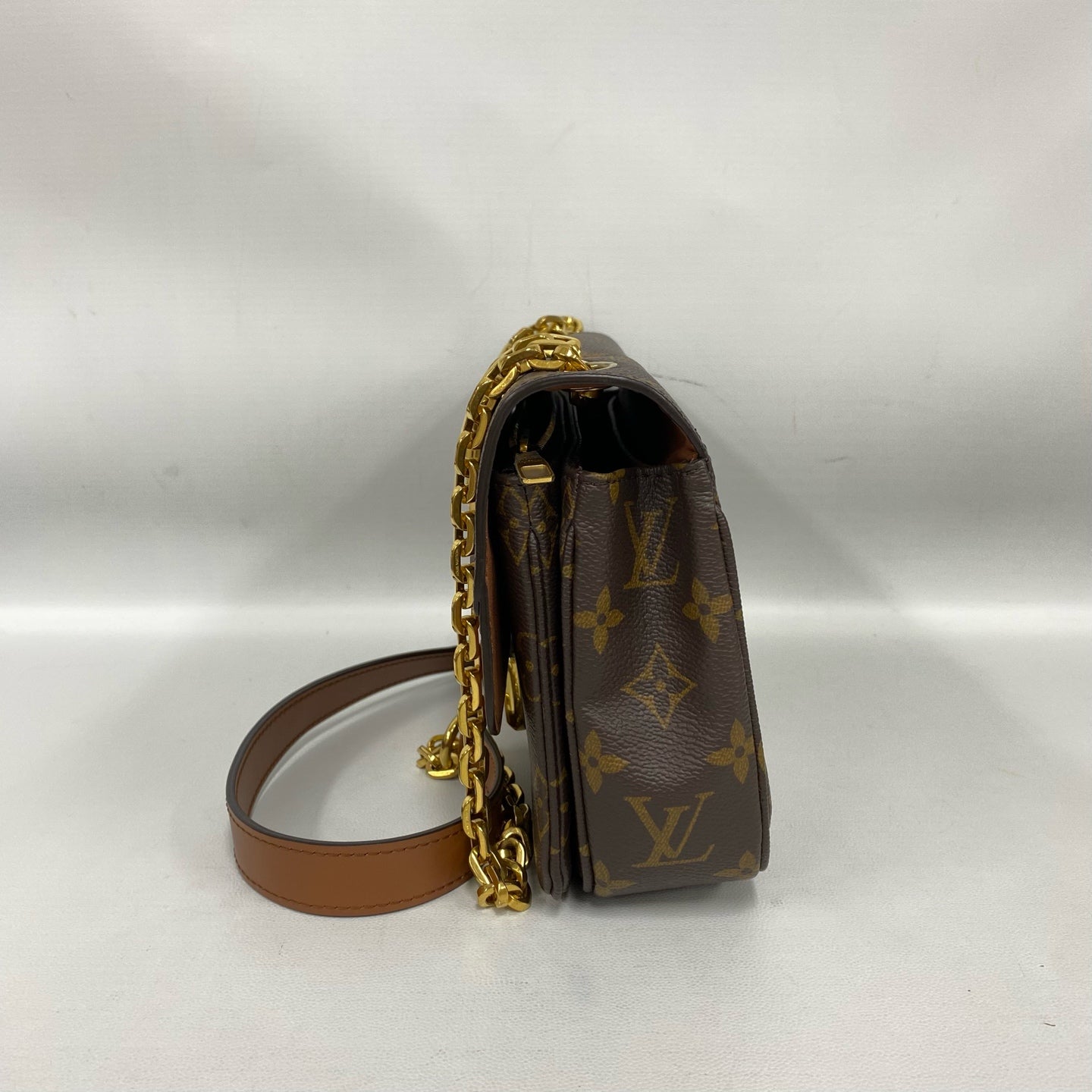 Louis Vuitton - Marceau - Monogram coated canvas with natural cowhide leather trim - Brown - (Small)