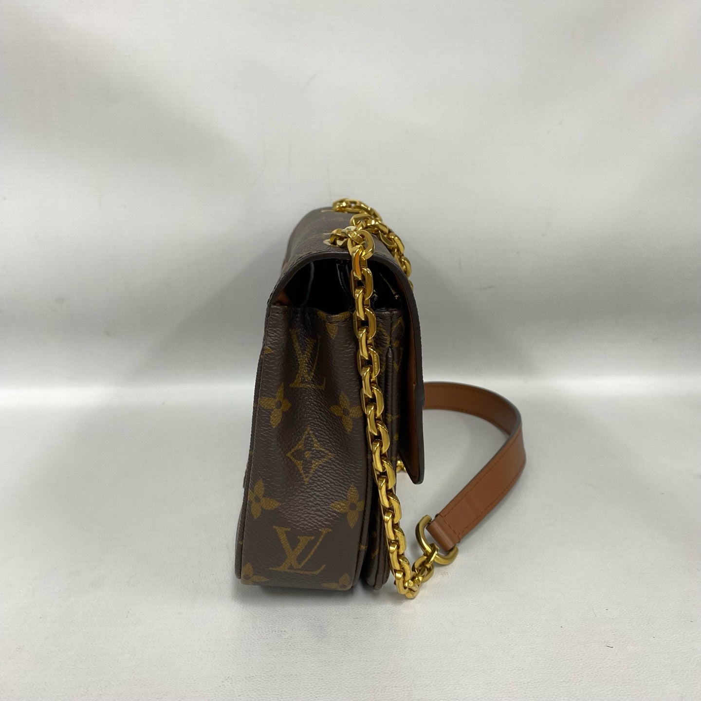 Louis Vuitton - Marceau - Monogram coated canvas with natural cowhide leather trim - Brown - (Small)