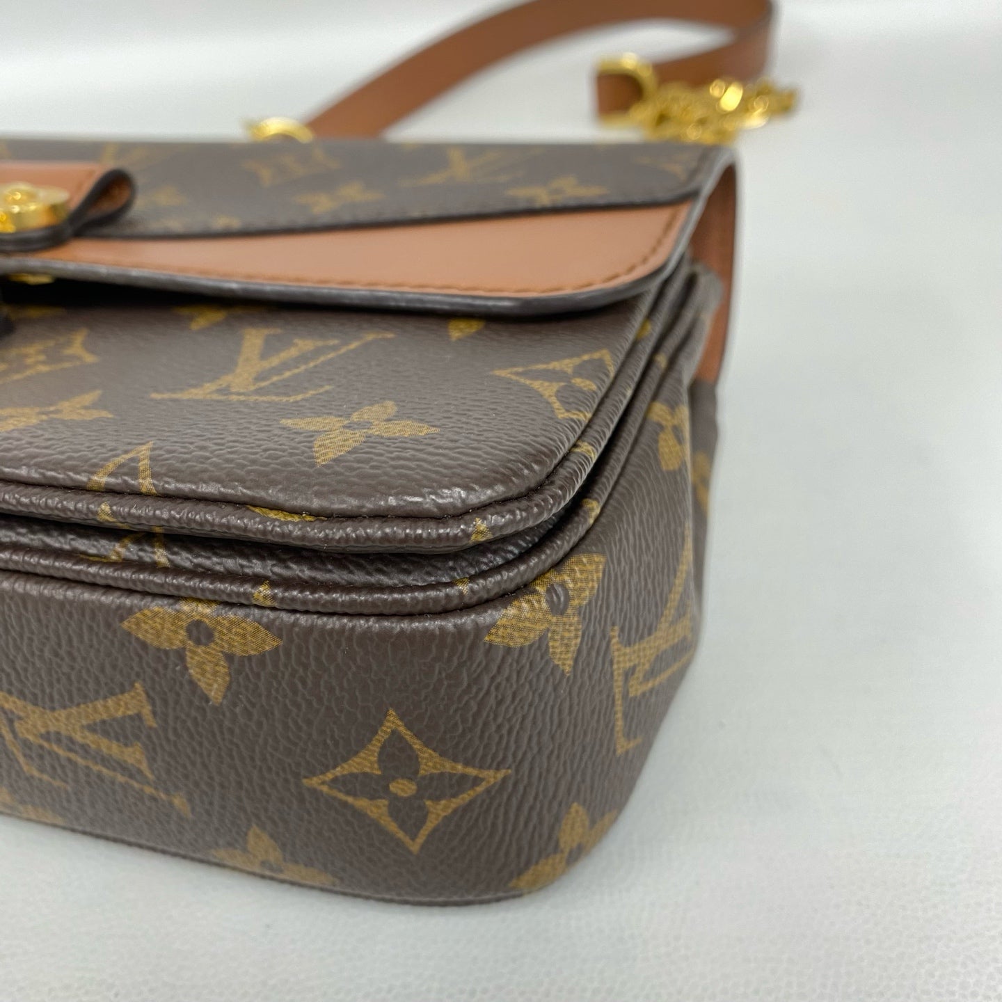 Louis Vuitton - Marceau - Monogram coated canvas with natural cowhide leather trim - Brown - (Small)