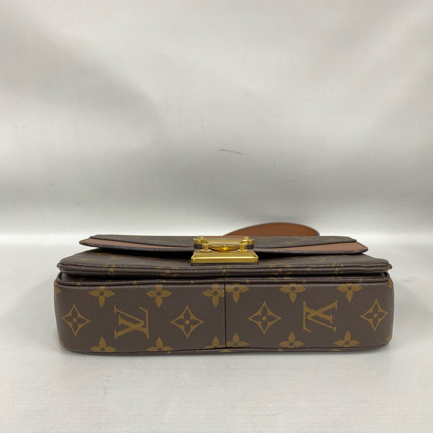 Louis Vuitton - Marceau - Monogram coated canvas with natural cowhide leather trim - Brown - (Small)