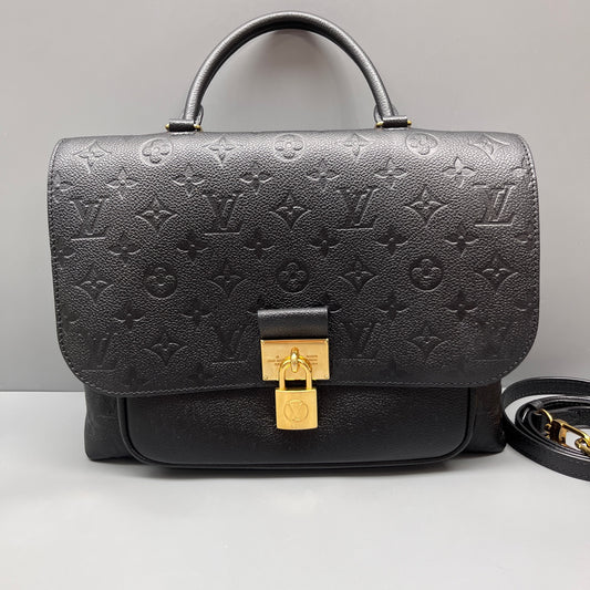 Louis Vuitton - Marignan - Leather - Black - (medium)