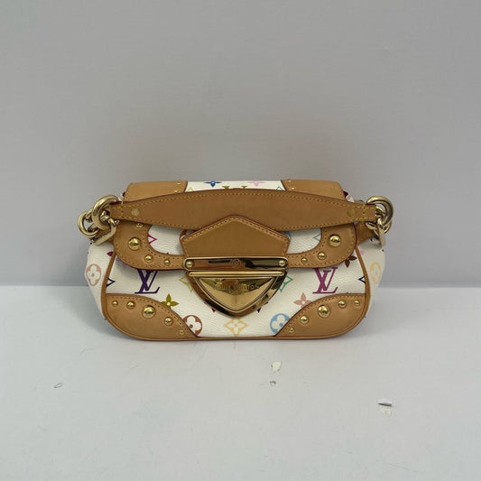 Louis Vuitton - Marilyn - Monogram Multicolore coated canvas with natural cowhide leather trim - White - (small)