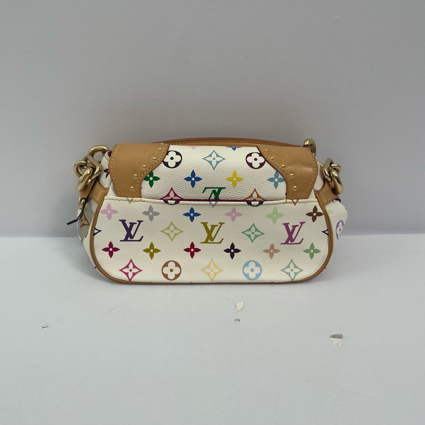 Louis Vuitton - Marilyn - Monogram Multicolore coated canvas with natural cowhide leather trim - White - (small)