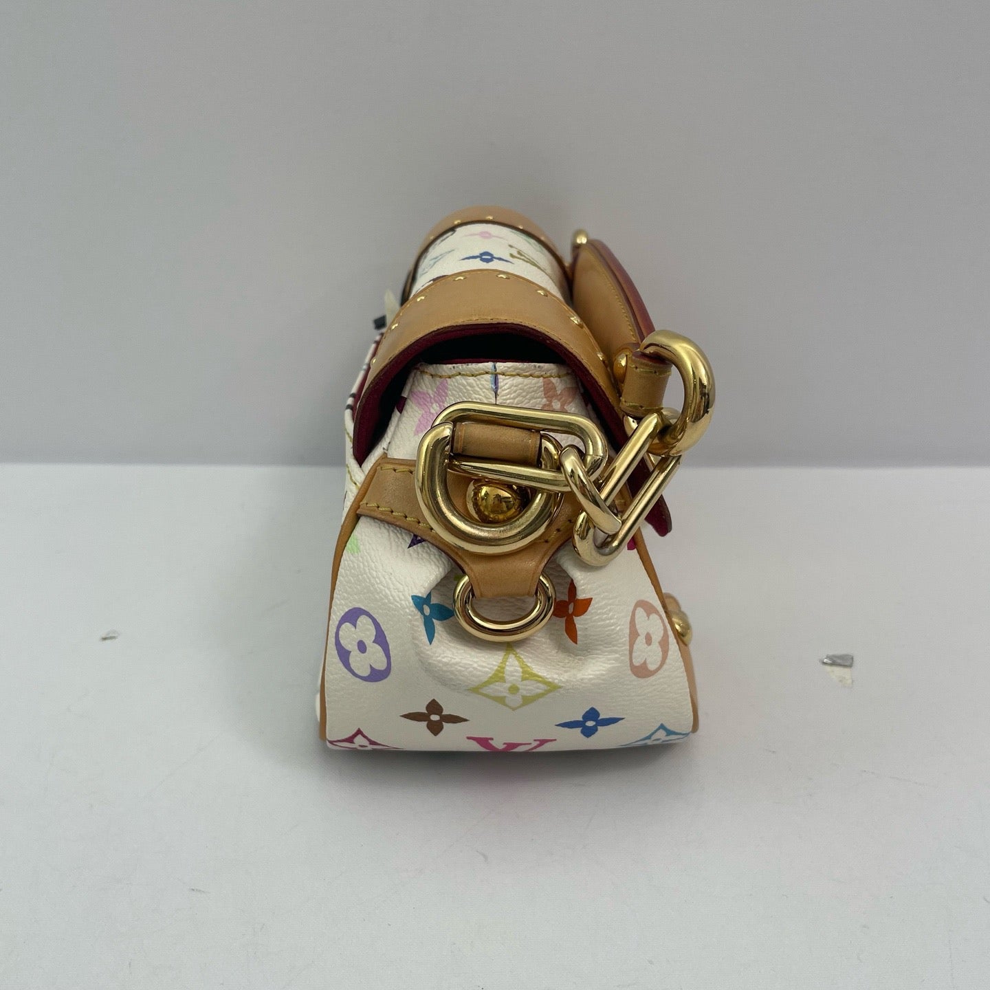 Louis Vuitton - Marilyn - Monogram Multicolore coated canvas with natural cowhide leather trim - White - (small)