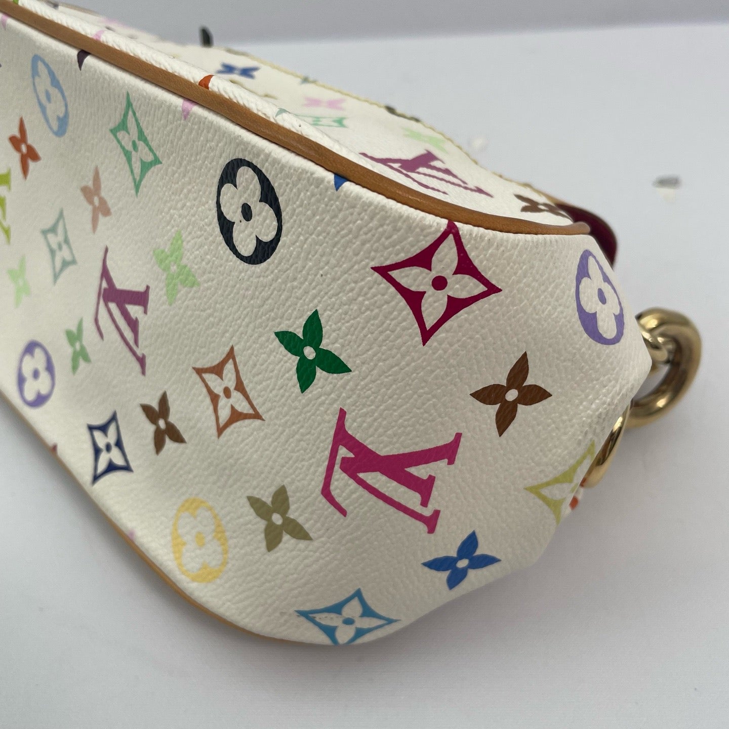 Louis Vuitton - Marilyn - Monogram Multicolore coated canvas with natural cowhide leather trim - White - (small)