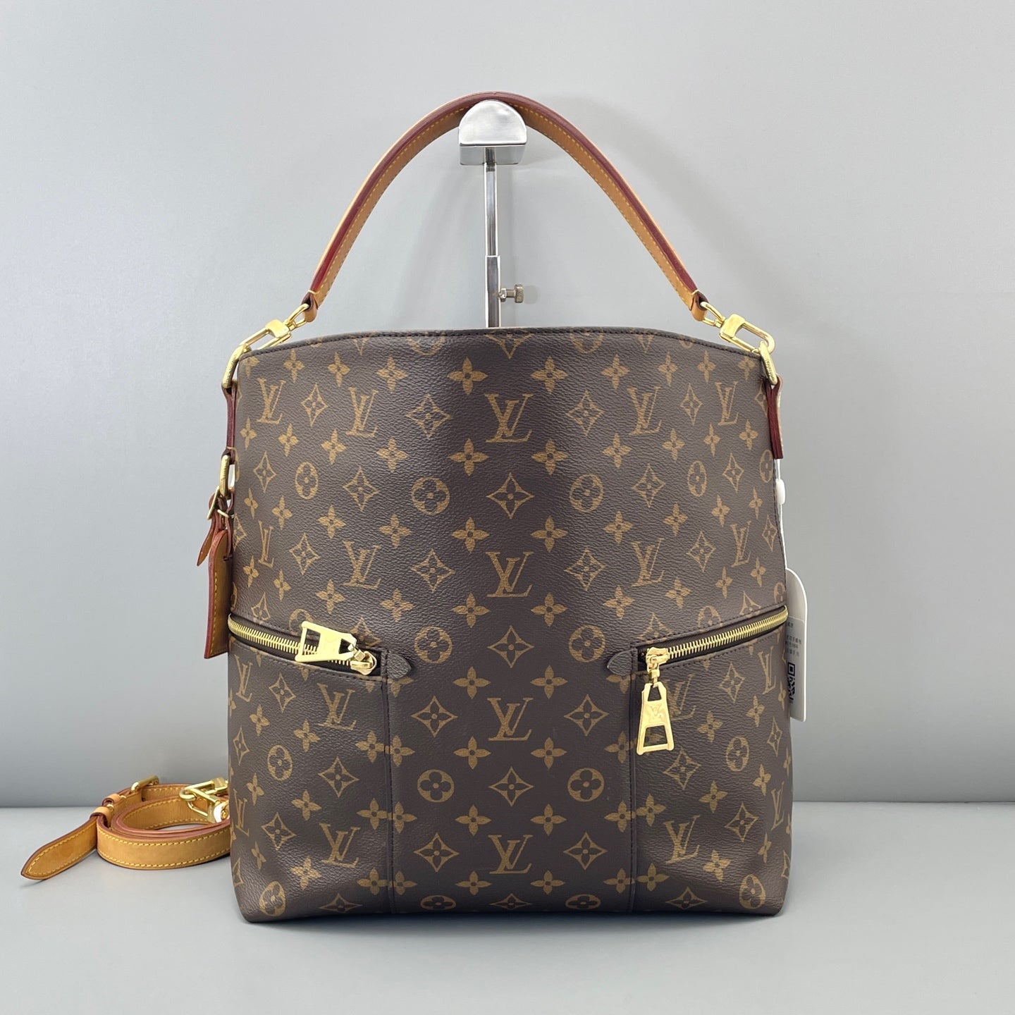 Louis Vuitton - Melie Hobo - Leather - Brown - (medium)
