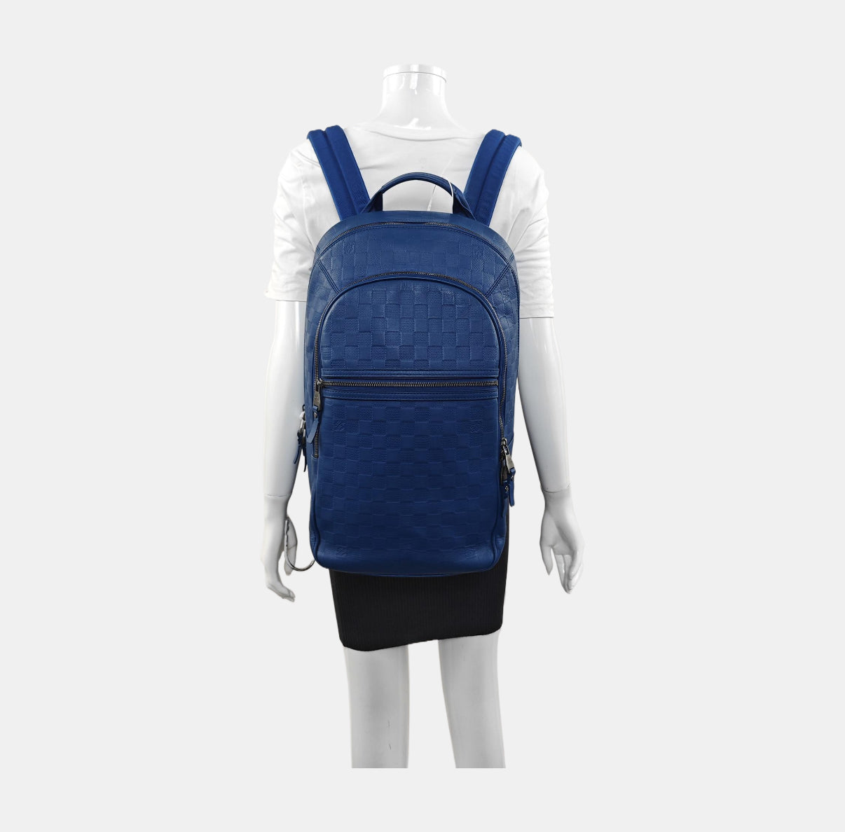 Louis Vuitton - Michael - Leather - Blue - (large)