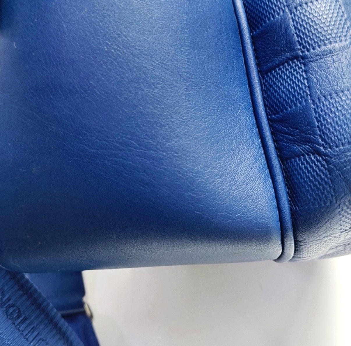 Louis Vuitton - Michael - Leather - Blue - (large)
