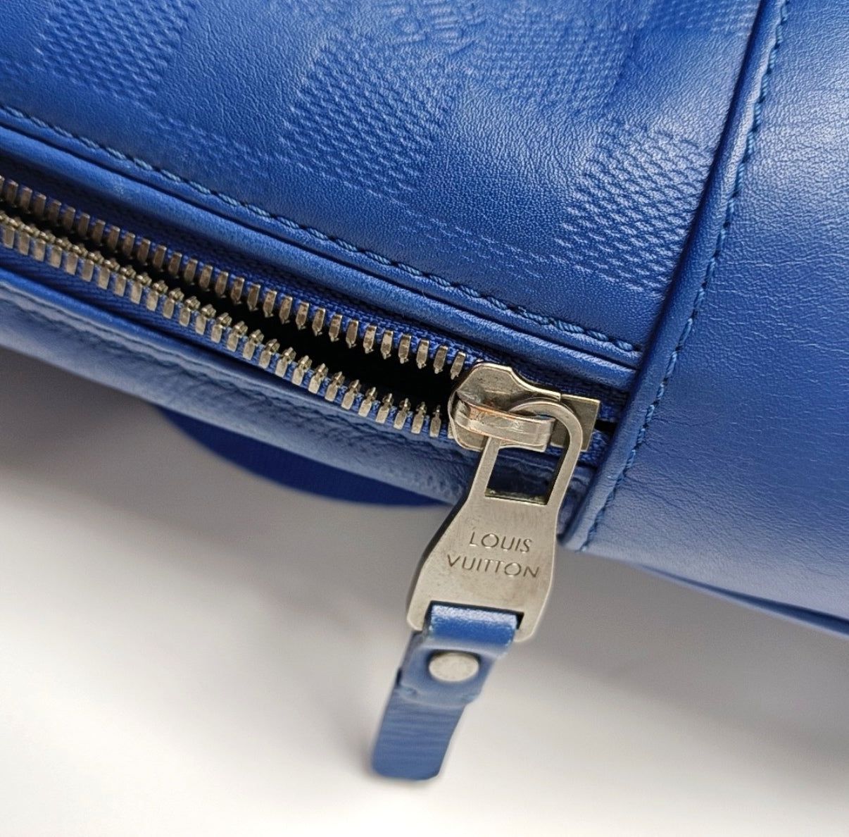 Louis Vuitton - Michael - Leather - Blue - (large)