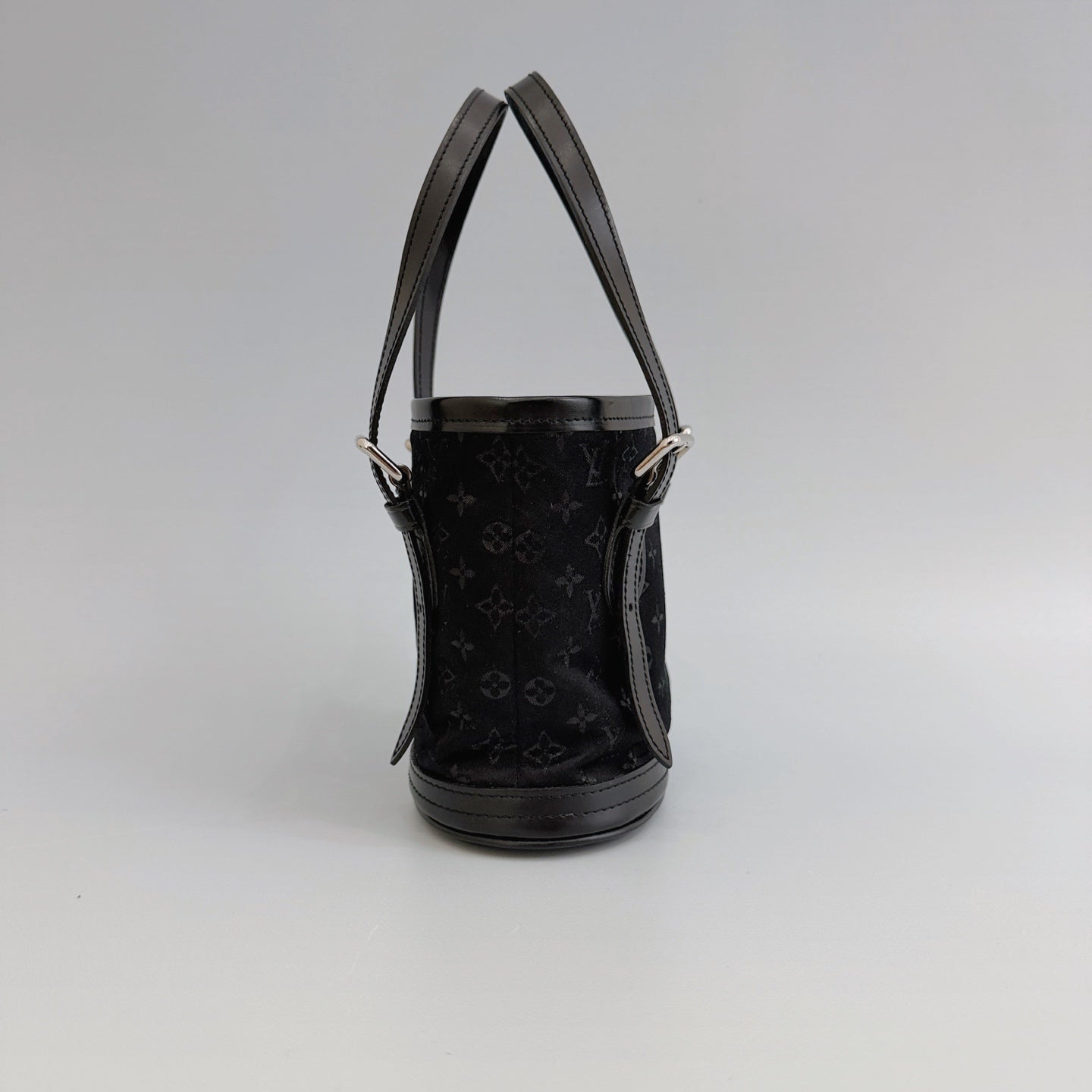 Louis Vuitton - Millennium Limited Mini Bucket Bag - Satin - Black