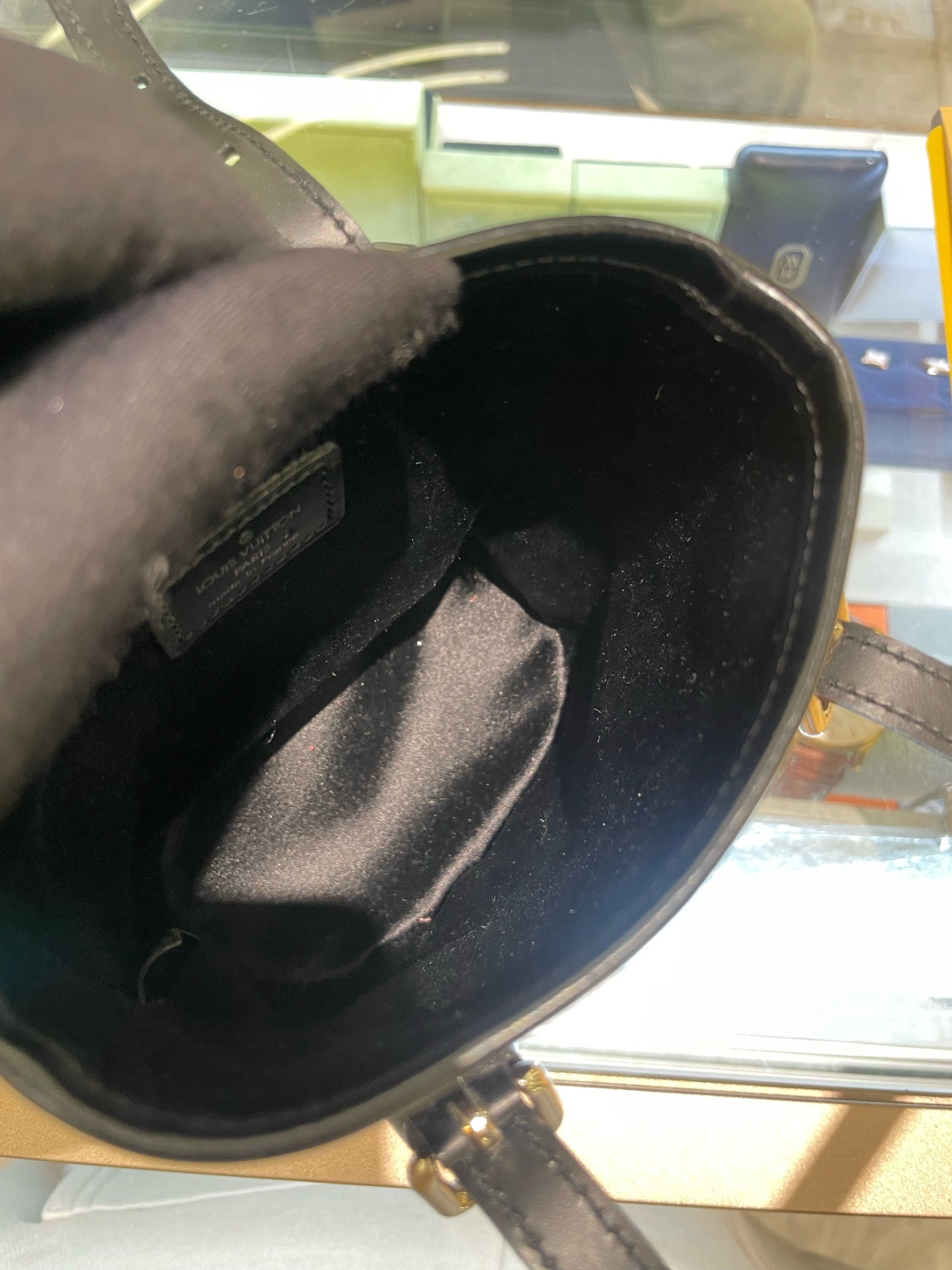 Louis Vuitton - Millennium Limited Mini Bucket Bag - Satin - Black