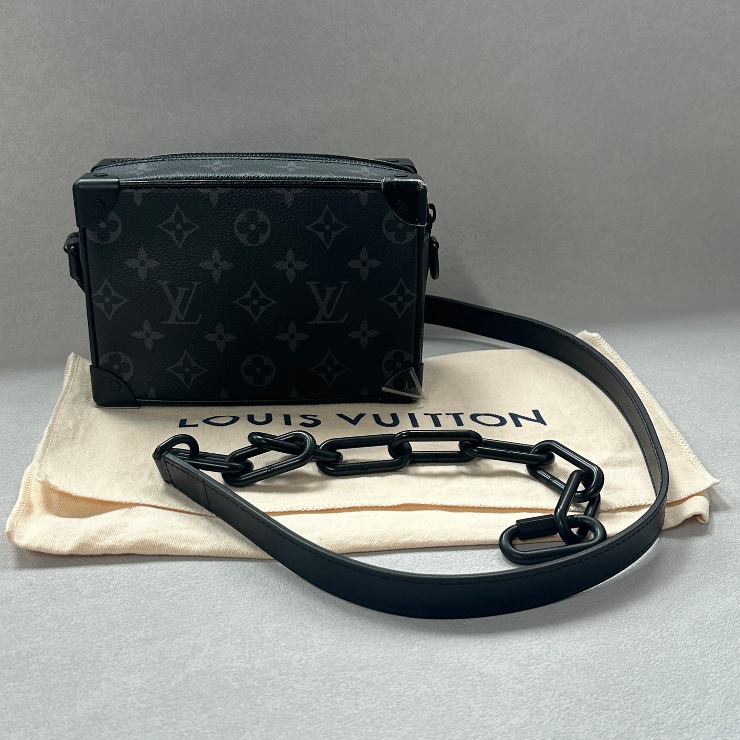 Louis Vuitton - Mini Soft Trunk - Leather - Black - (mini)