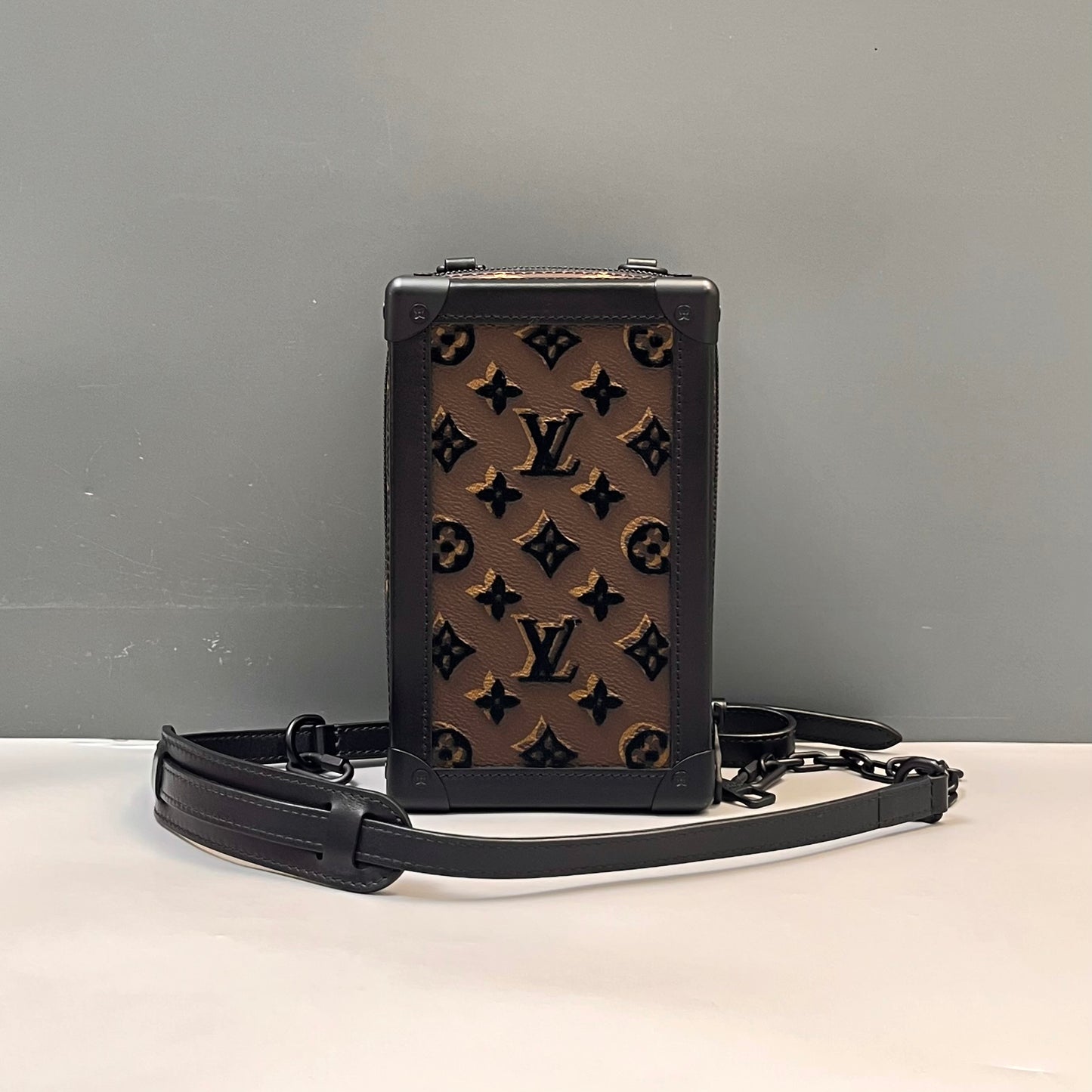Louis Vuitton - Mini Soft Trunk Vertical - Synthetic - Brown - (mini)