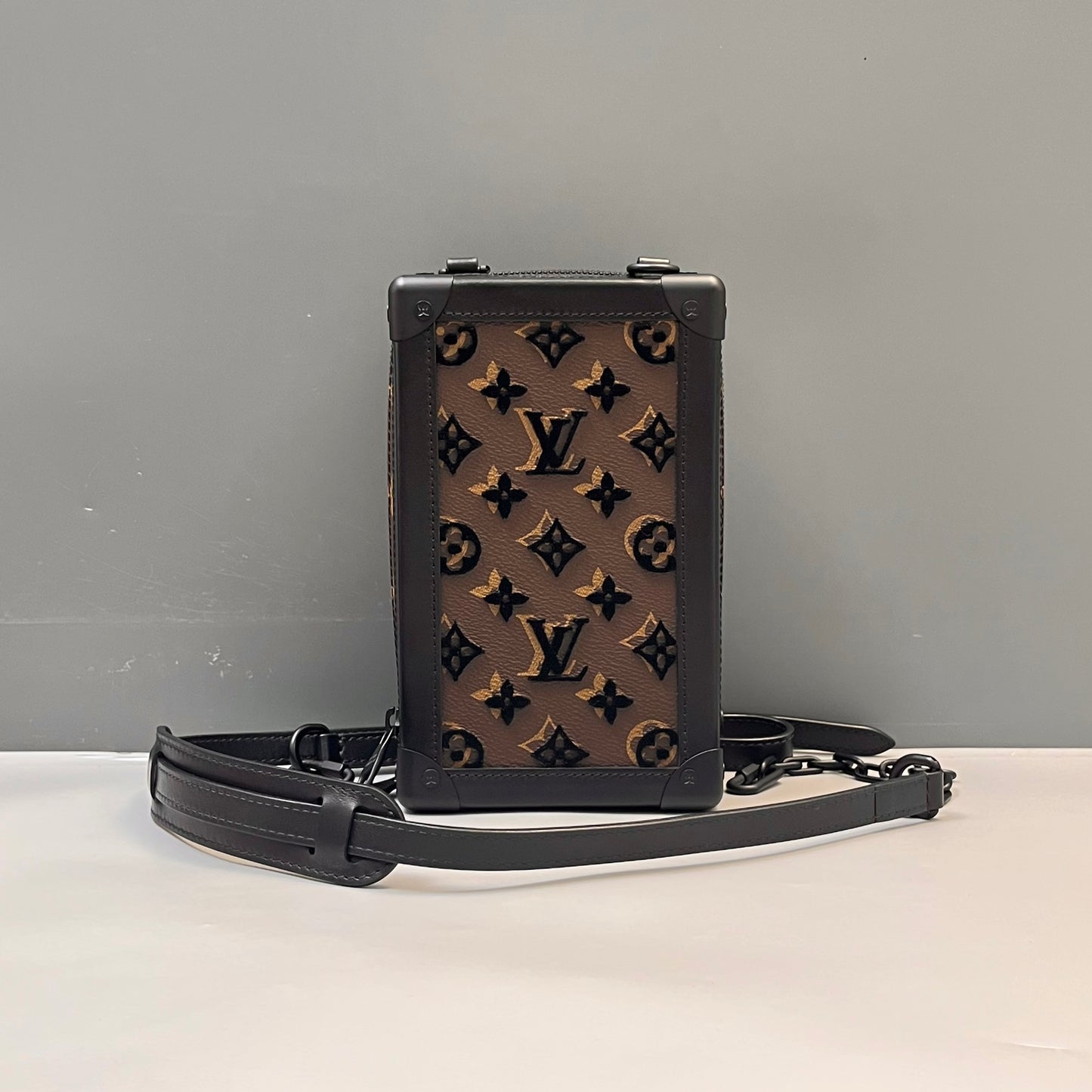 Louis Vuitton - Mini Soft Trunk Vertical - Synthetic - Brown - (mini)