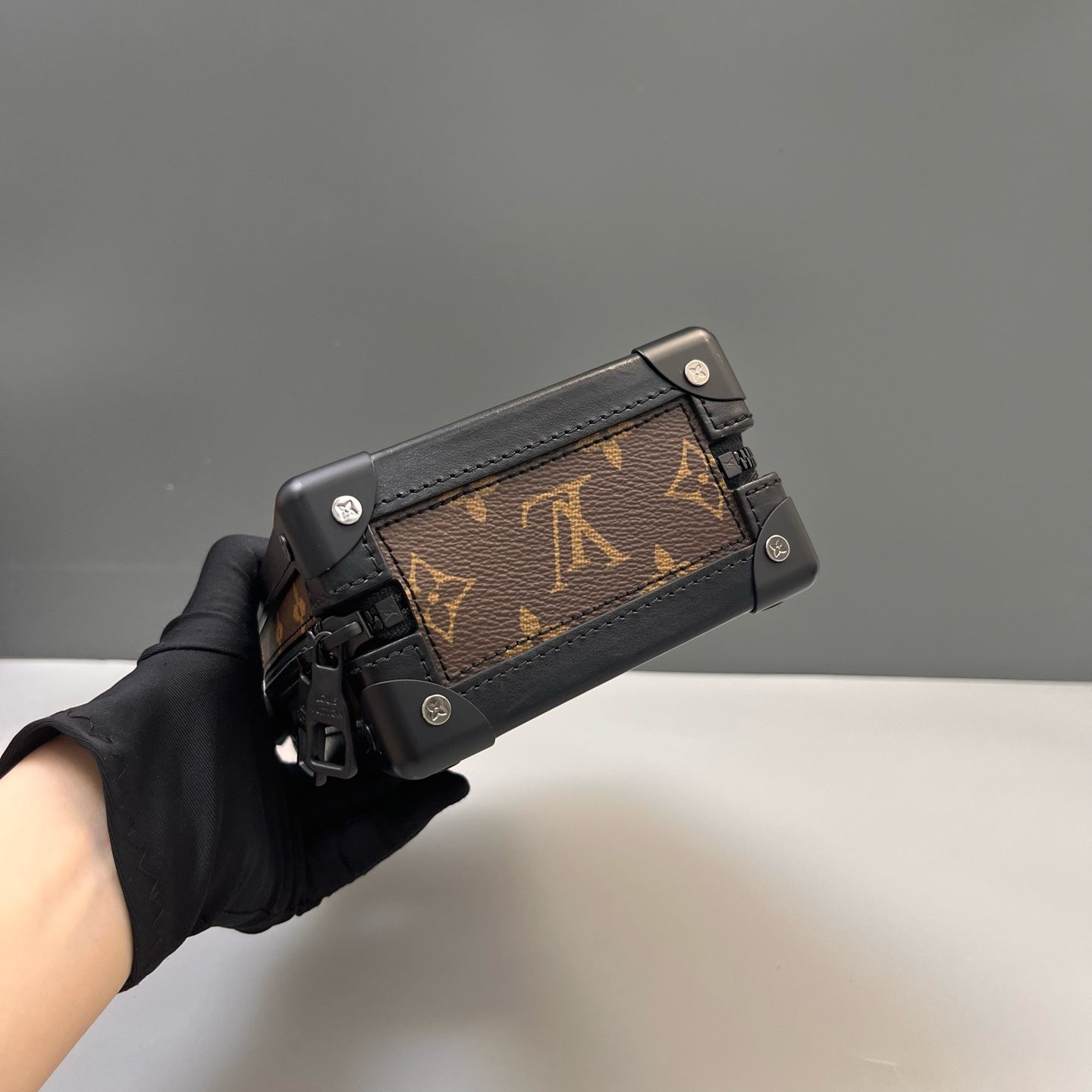 Louis Vuitton - Mini Soft Trunk Vertical - Synthetic - Brown - (mini)
