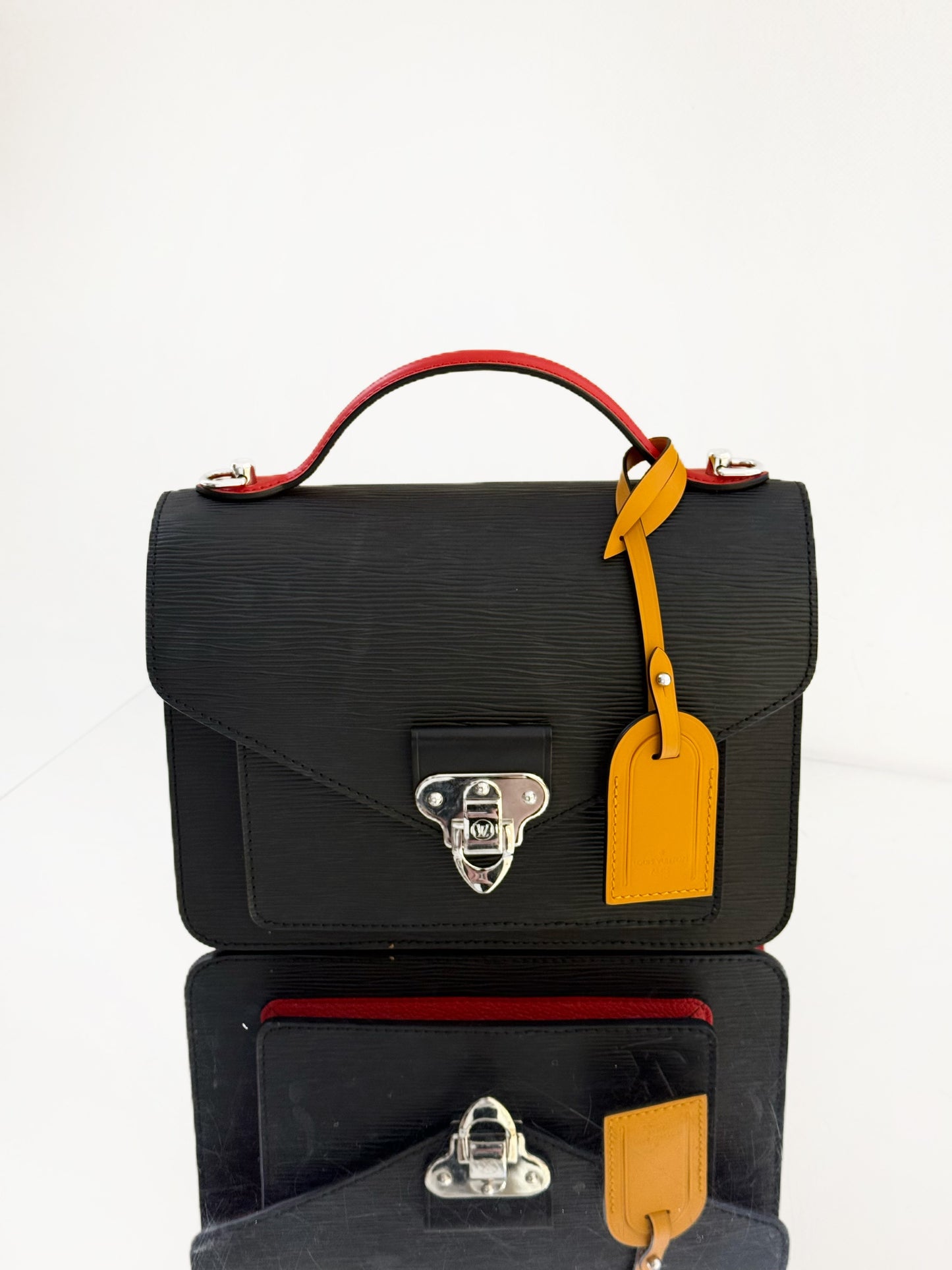 Louis Vuitton - Monceau - Leather - Black - (small)
