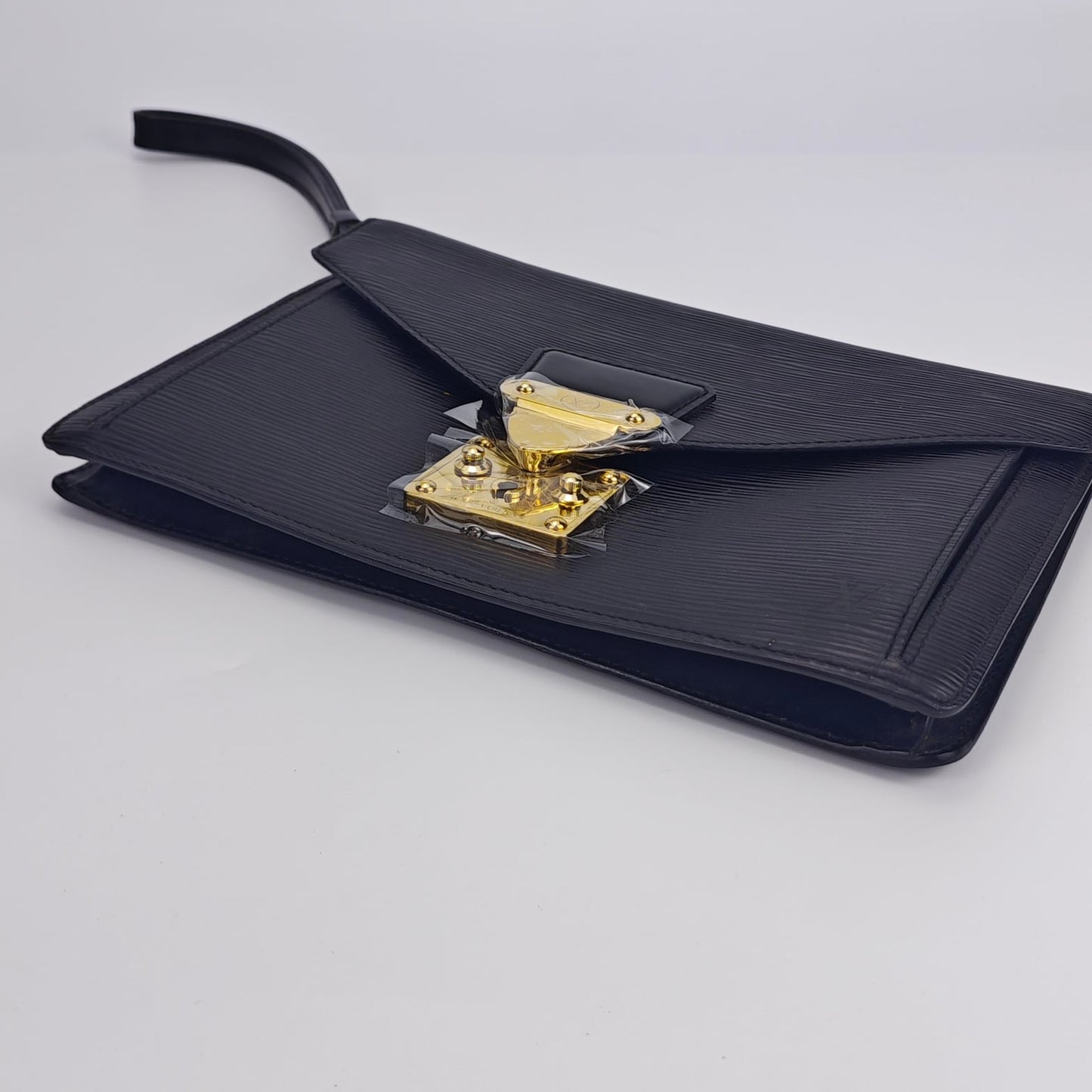 Louis Vuitton - Monceau - Leather - Navy - (Small)