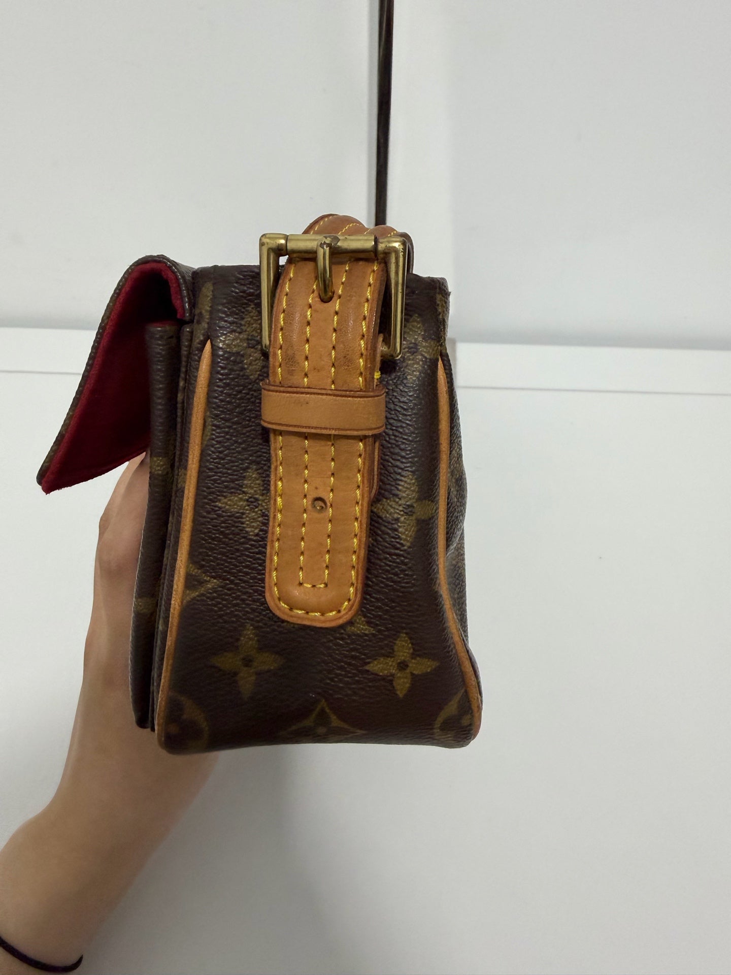 Louis Vuitton - Monogram Camel bag - Leather - Brown - (small)