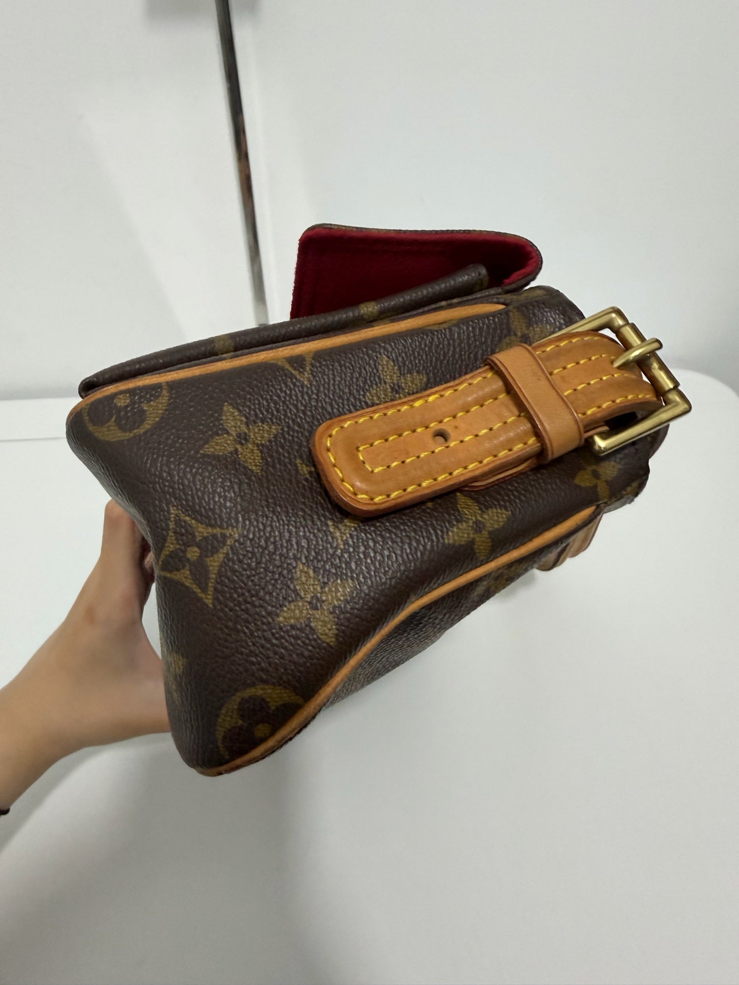 Louis Vuitton - Monogram Camel bag - Leather - Brown - (small)