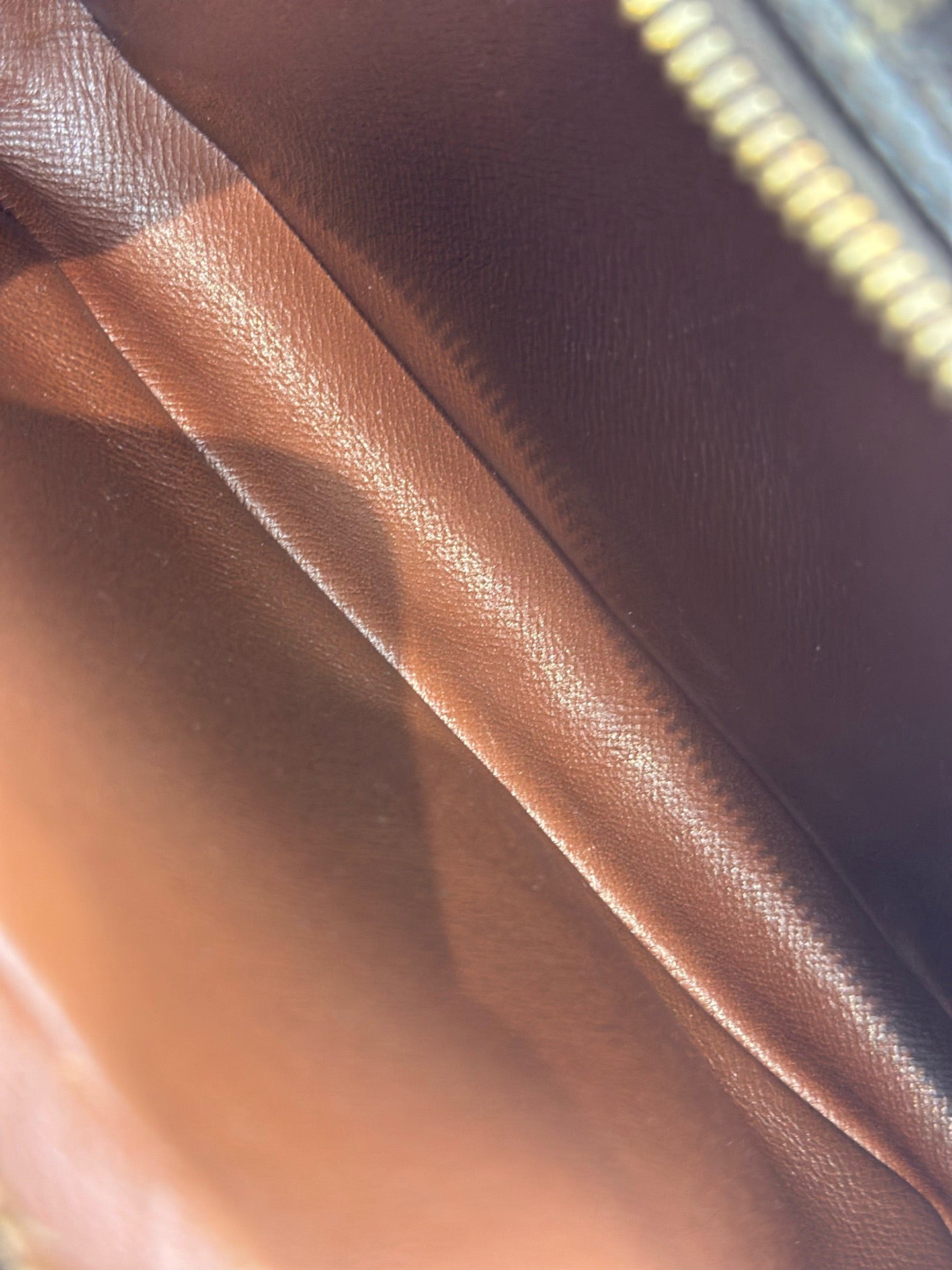 Louis Vuitton - Monogram Camera Bag - Monogram canvas with Vachetta leather trim - Brown - (mini)