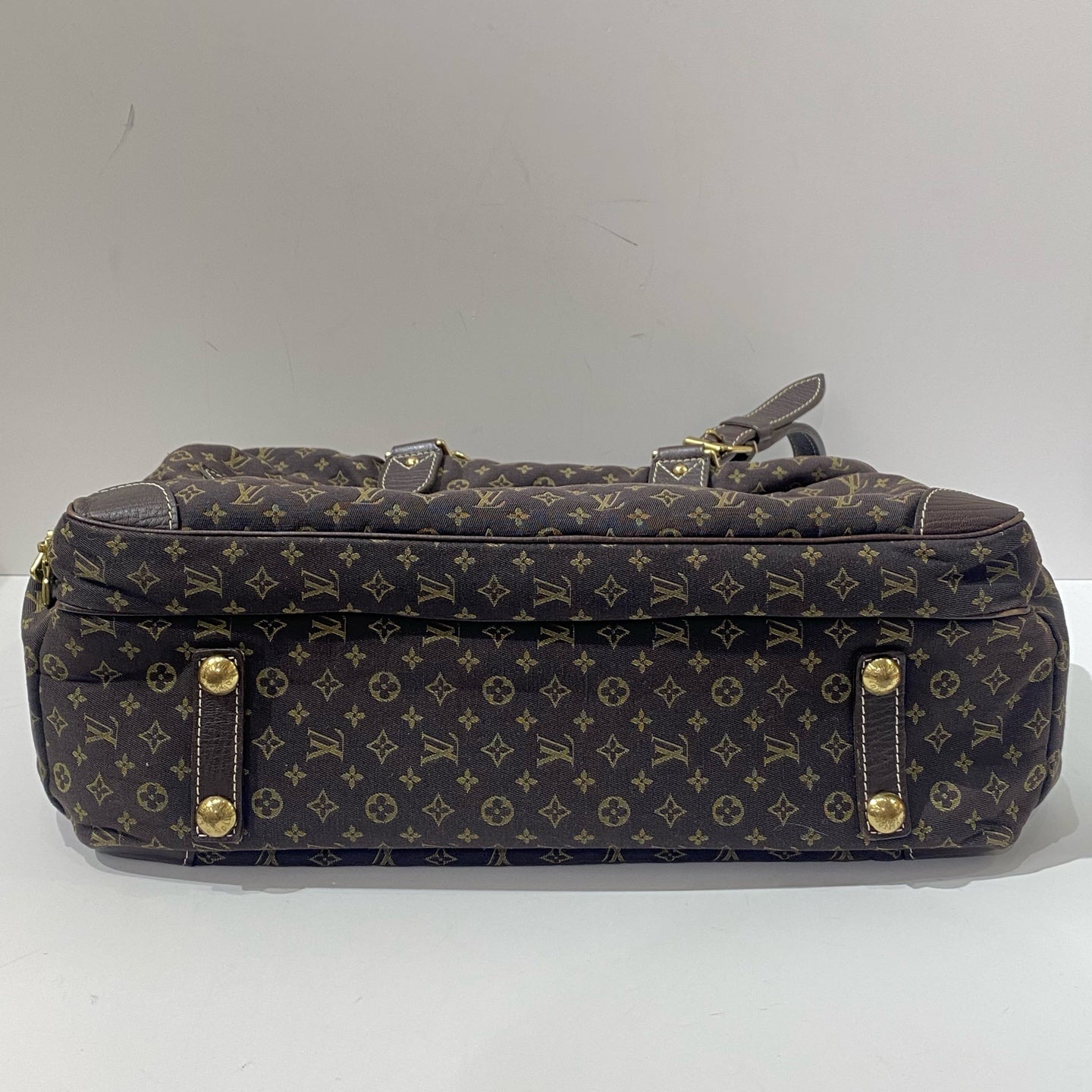 Louis Vuitton - Monogram Denim Messenger Bag - Denim canvas with leather trim - Brown - (Large)