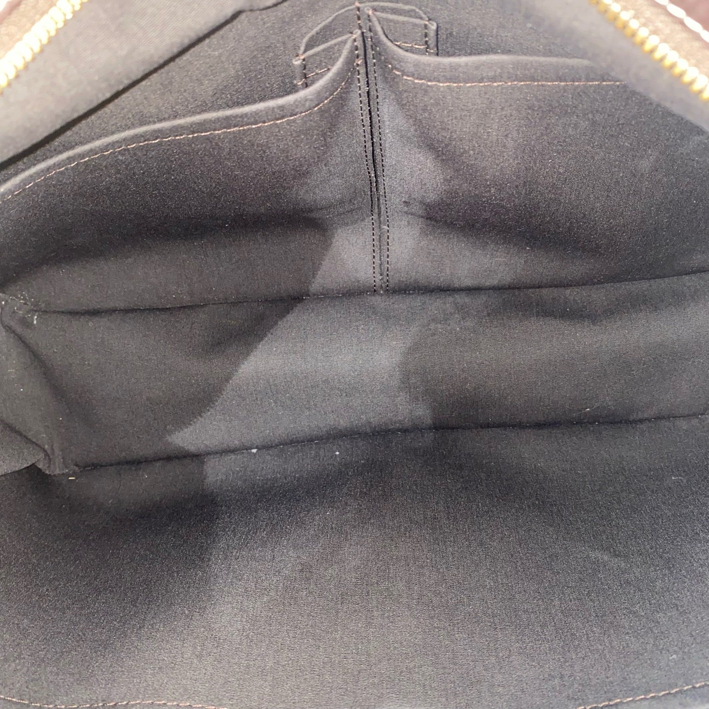 Louis Vuitton - Monogram Denim Messenger Bag - Denim canvas with leather trim - Brown - (Large)
