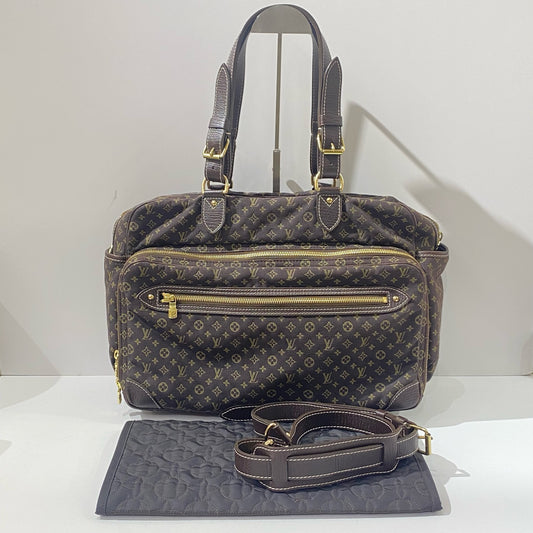 Louis Vuitton - Monogram Denim Messenger Bag - Denim canvas with leather trim - Brown - (Large)