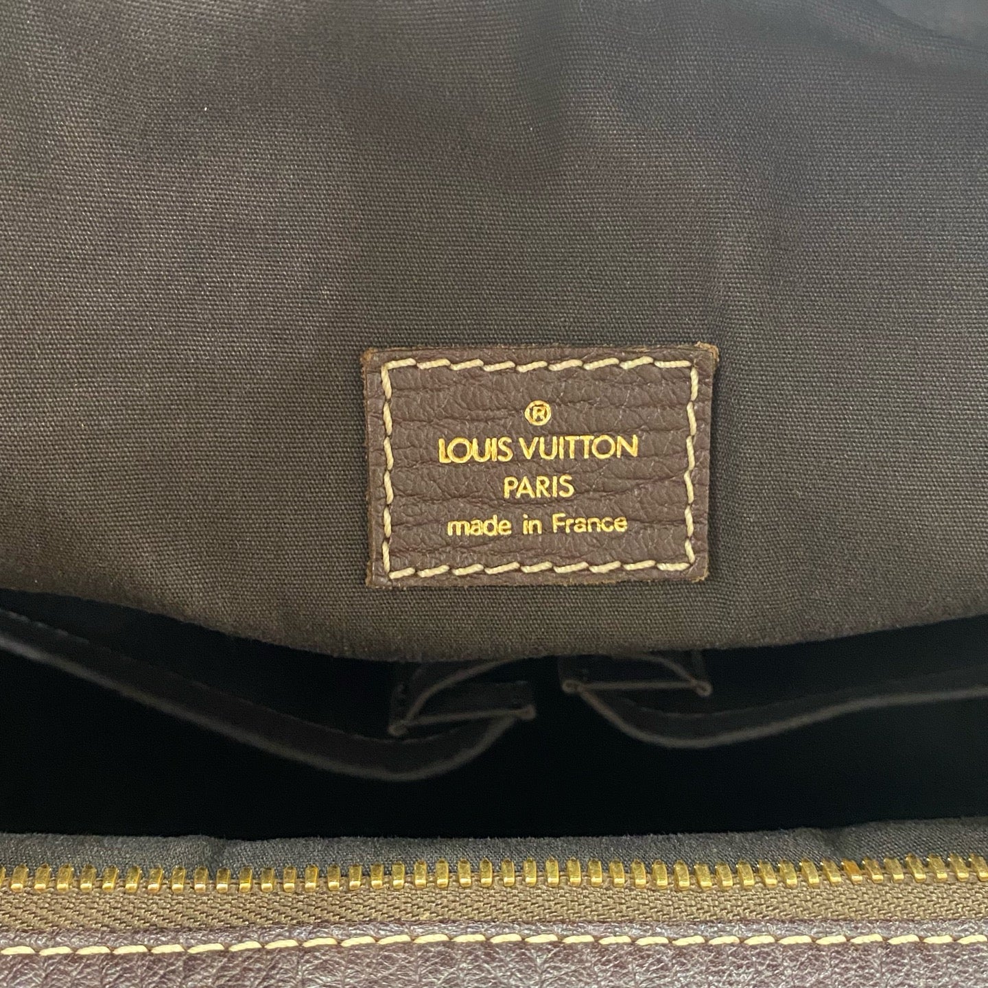 Louis Vuitton - Monogram Denim Messenger Bag - Denim canvas with leather trim - Brown - (Large)