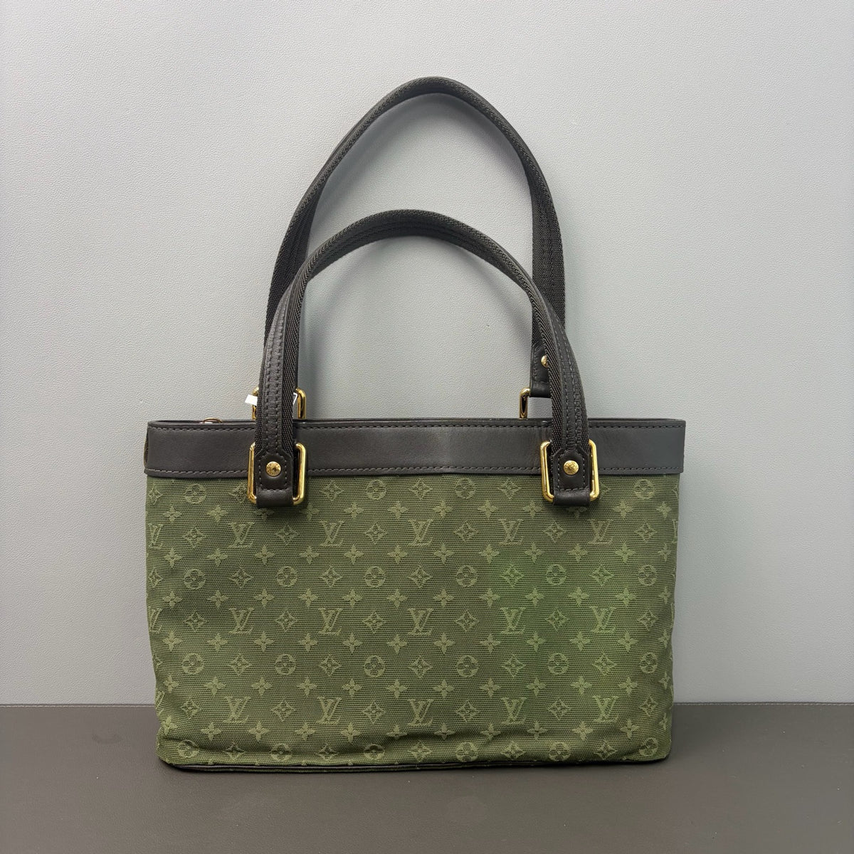 Louis Vuitton - Monogram Denim Tote Bag - Cloth - Green - (mini)