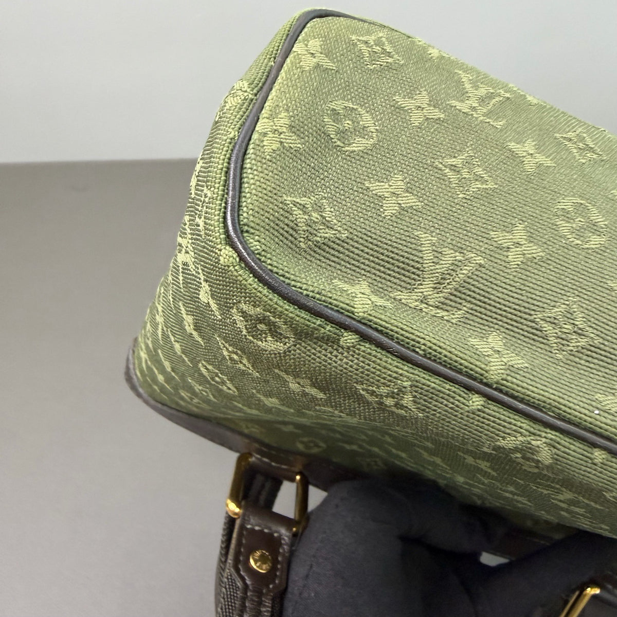 Louis Vuitton - Monogram Denim Tote Bag - Cloth - Green - (mini)