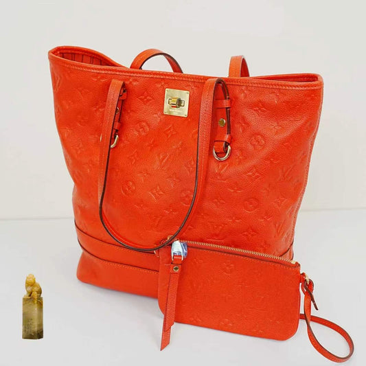 Louis Vuitton - Monogram Empreinte - Leather - Orange - (medium)