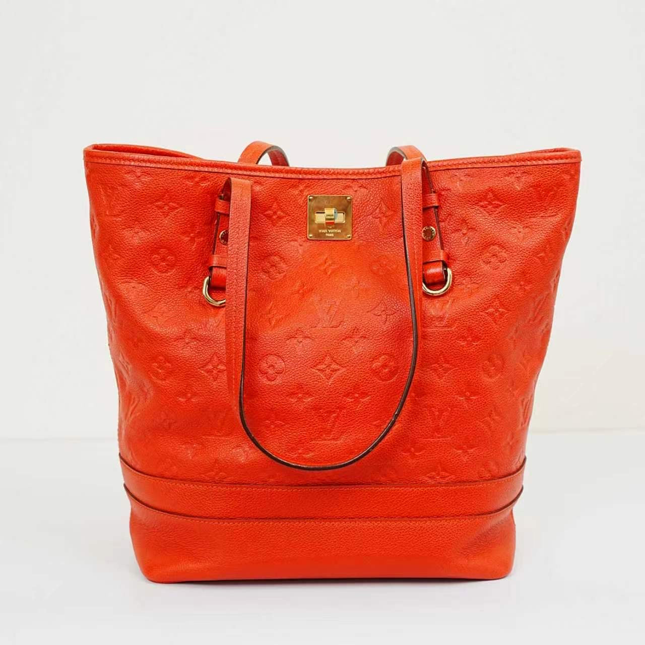 Louis Vuitton - Monogram Empreinte - Leather - Orange - (medium)