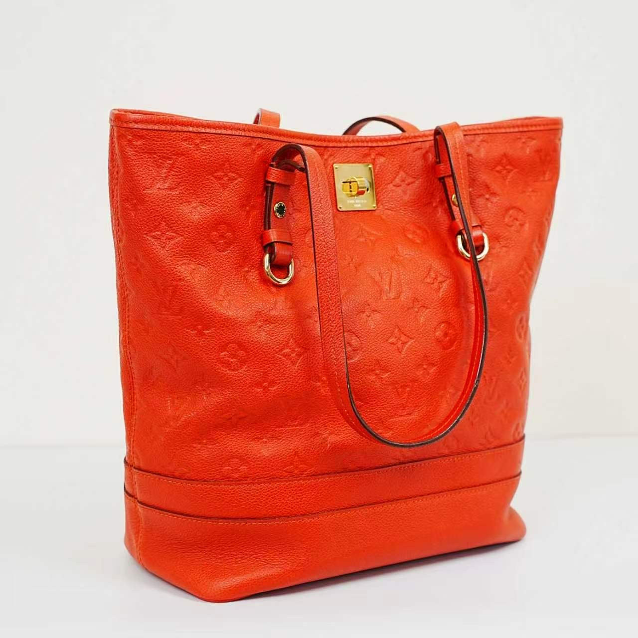 Louis Vuitton - Monogram Empreinte - Leather - Orange - (medium)