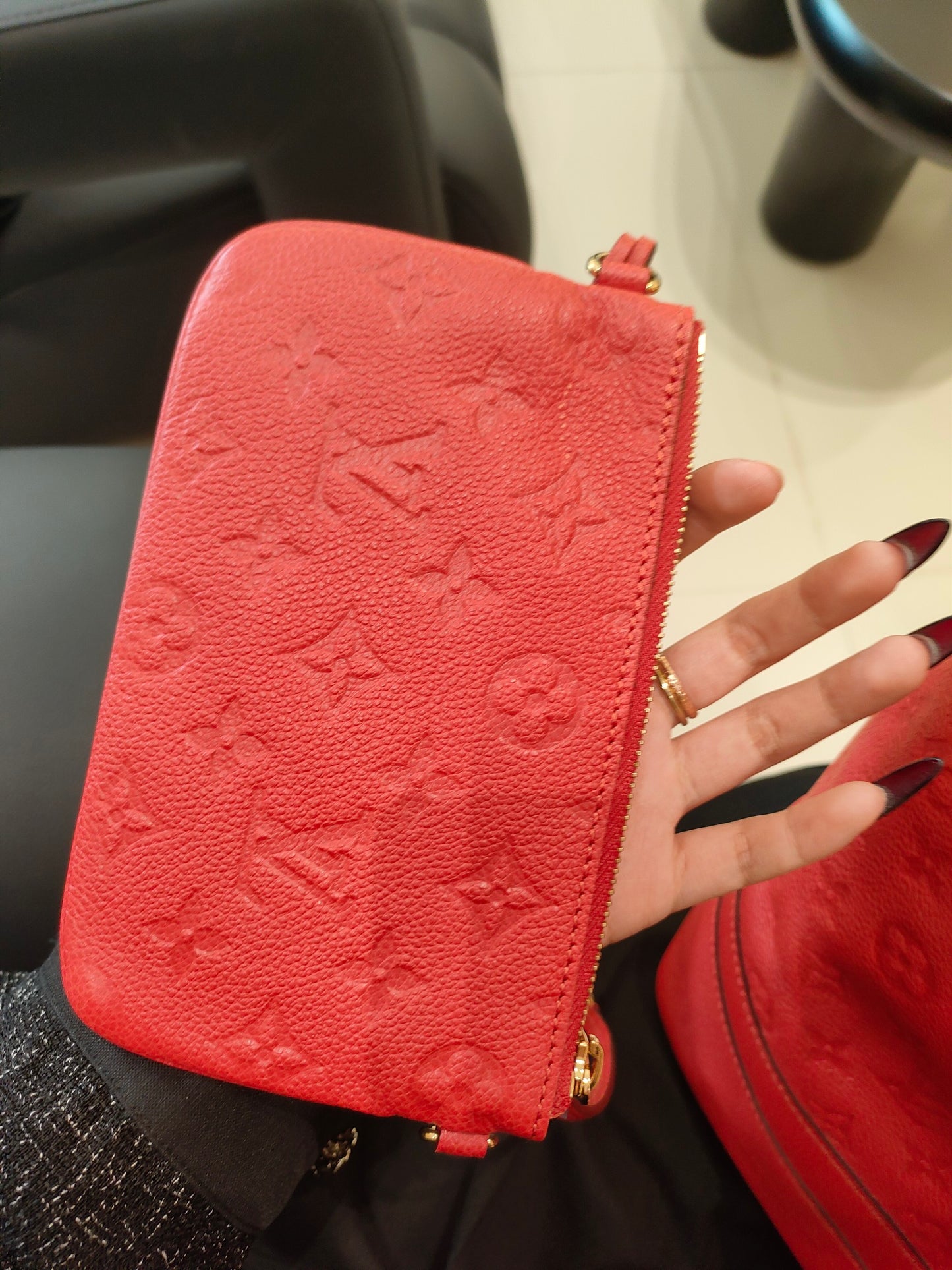 Louis Vuitton - Monogram Empreinte - Leather - Orange - (medium)