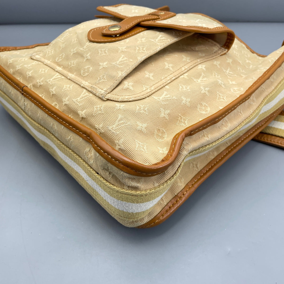 Louis Vuitton - Monogram Mini Lin Shoulder Bag - Cloth - Yellow - (medium)