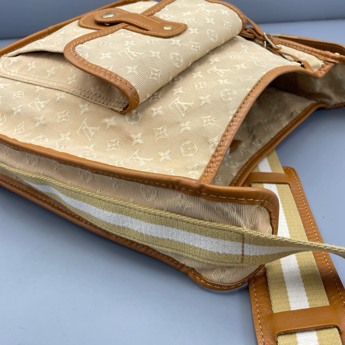 Louis Vuitton - Monogram Mini Lin Shoulder Bag - Cloth - Yellow - (medium)