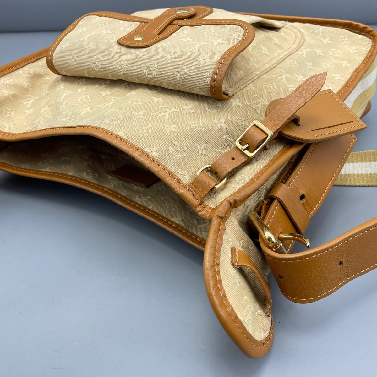Louis Vuitton - Monogram Mini Lin Shoulder Bag - Cloth - Yellow - (medium)